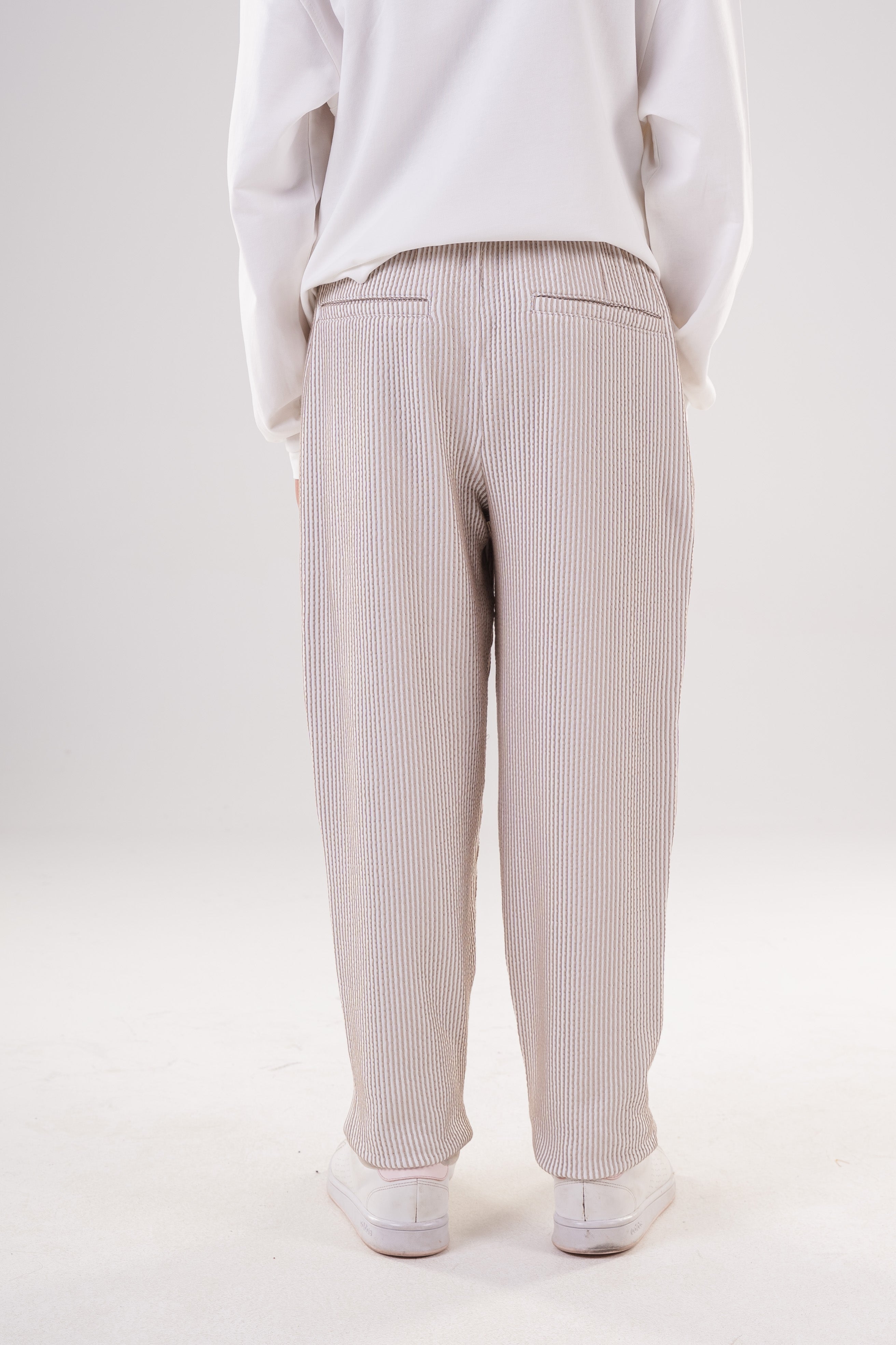 Boy's Vertical Stripe Pants