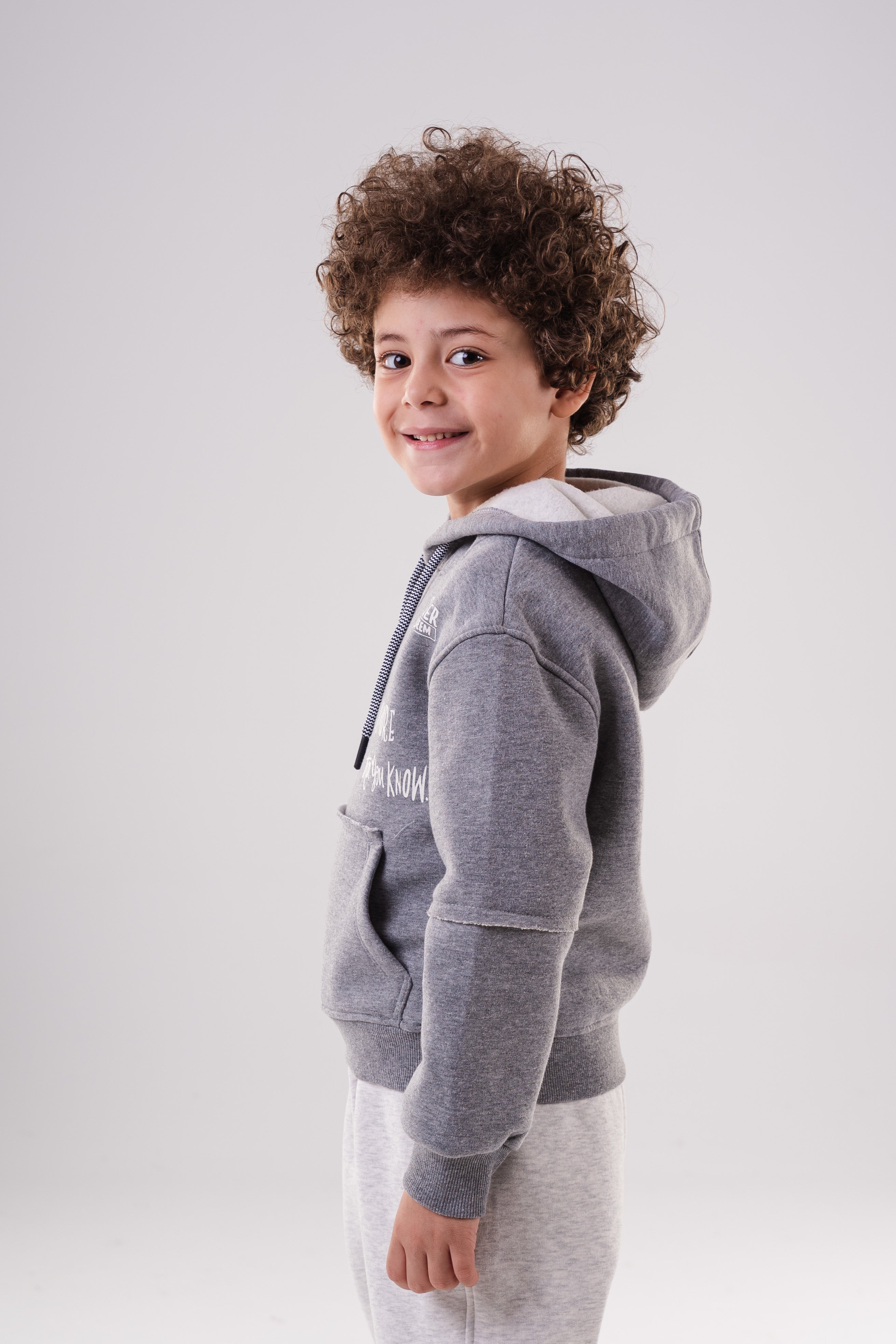 Boys' Fleece Hoodie with Front Pocket