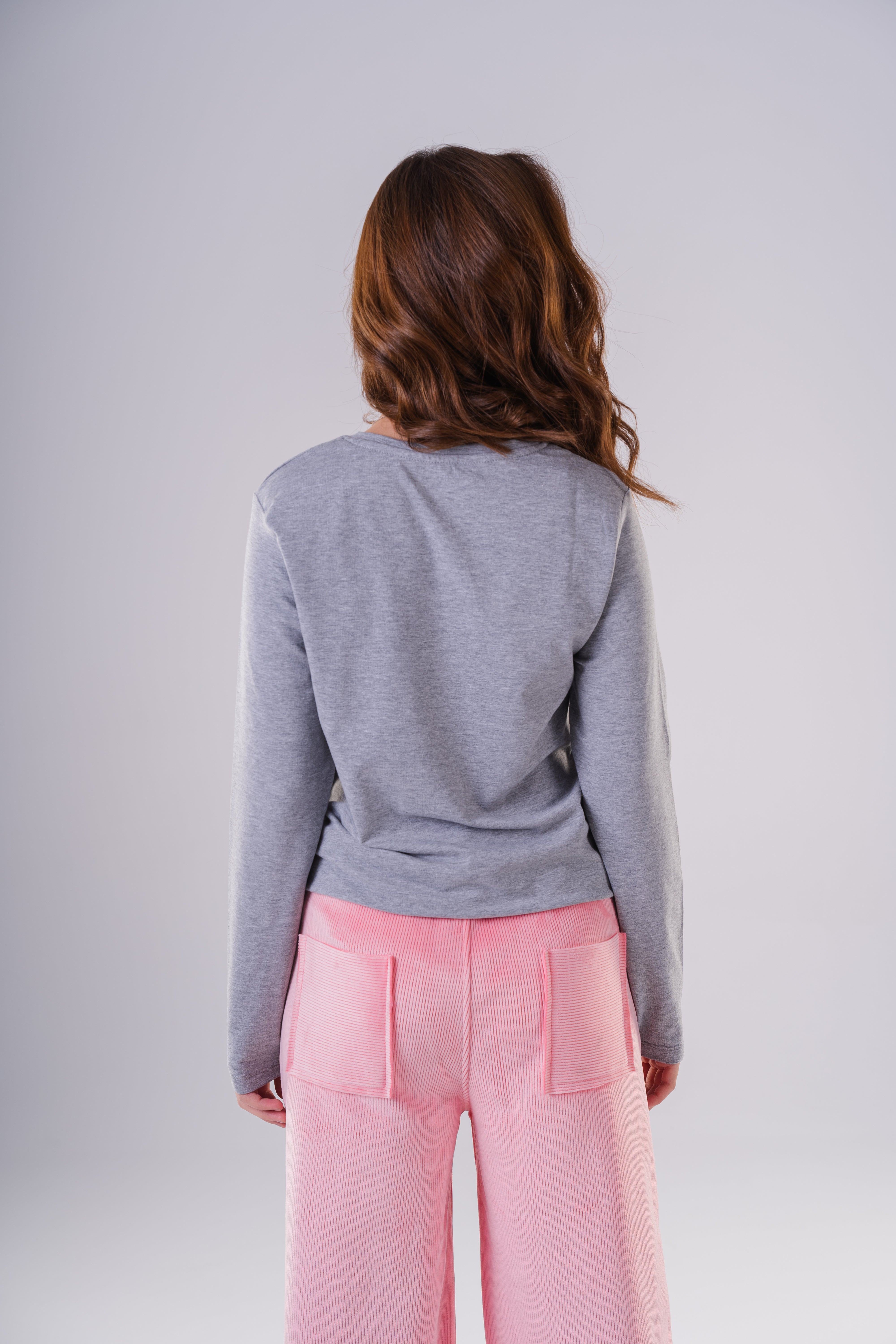 Girls Floral Print Casual Sweatshirt