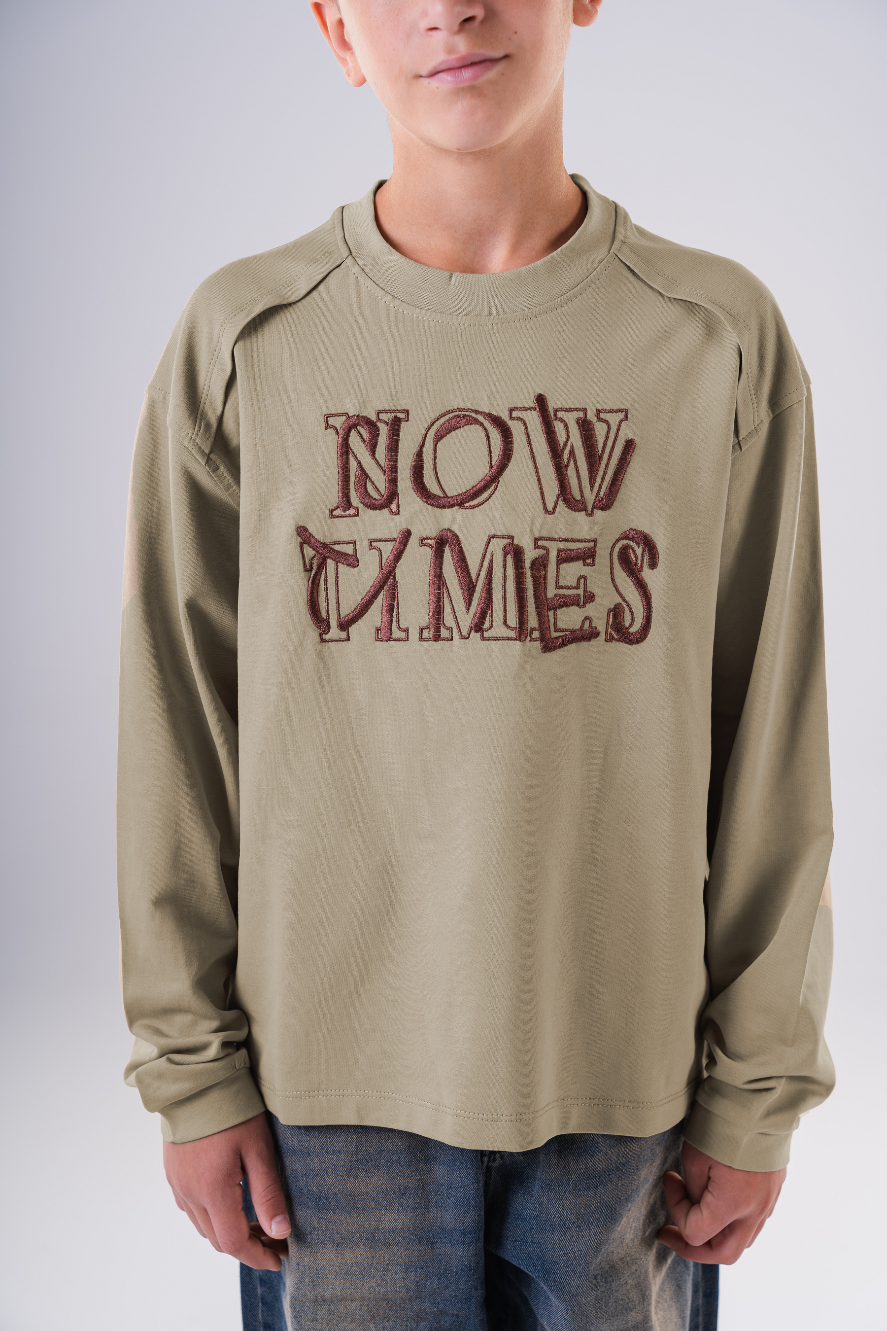 Boys' crew neck Sweatshirt with embroidery