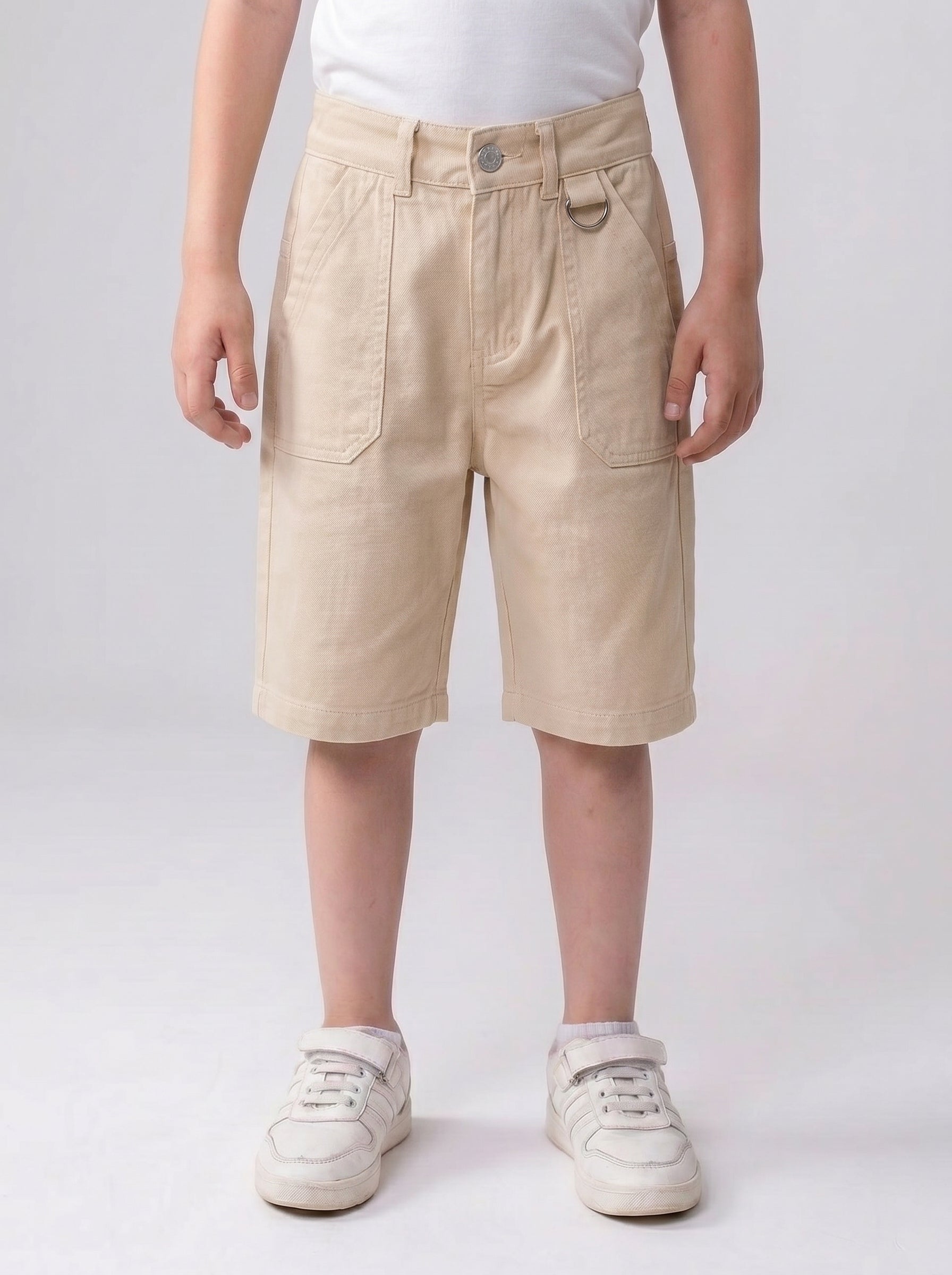 Boys Essential Canvas Utility Shorts