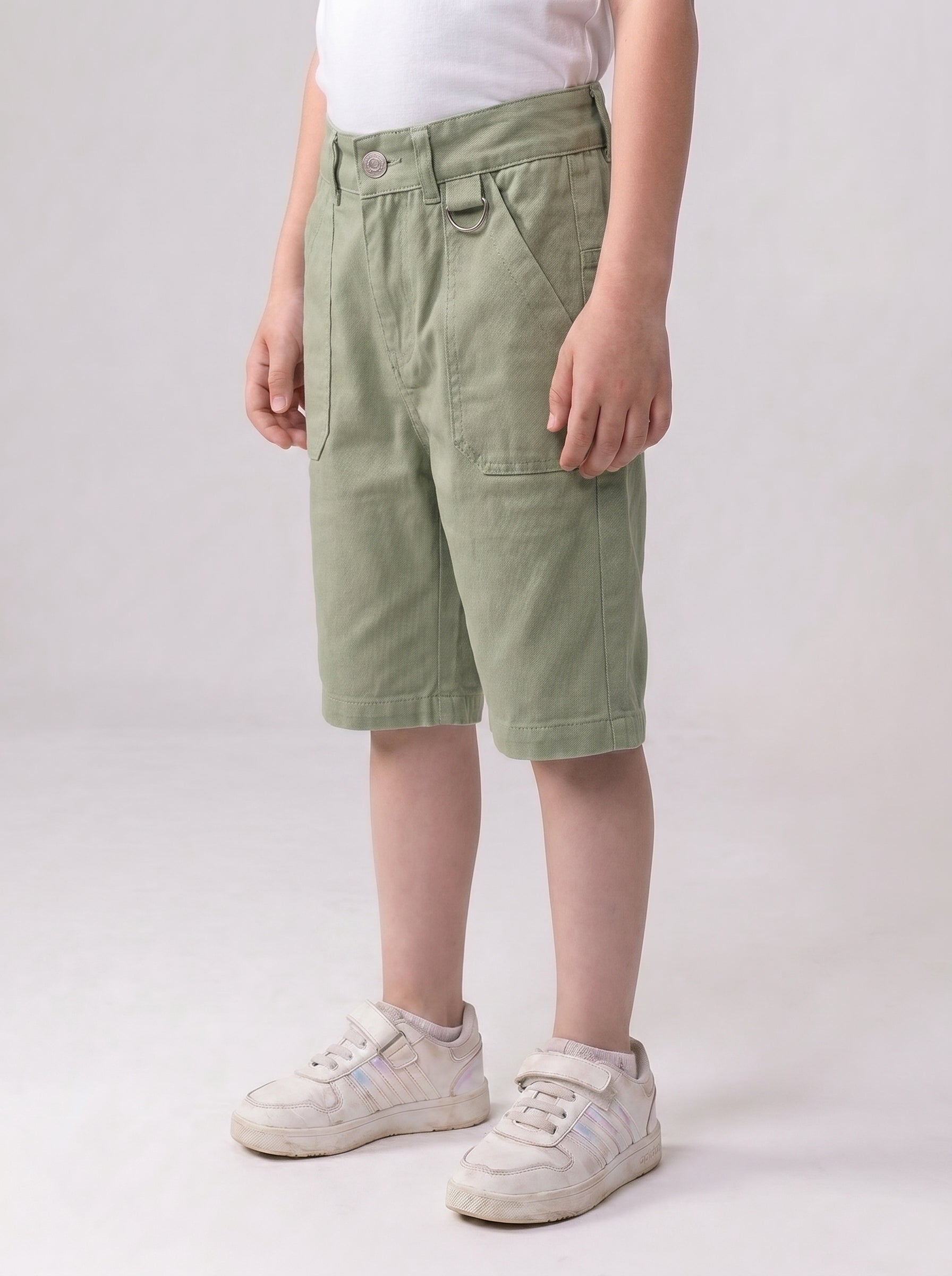 Boys Essential Canvas Utility Shorts