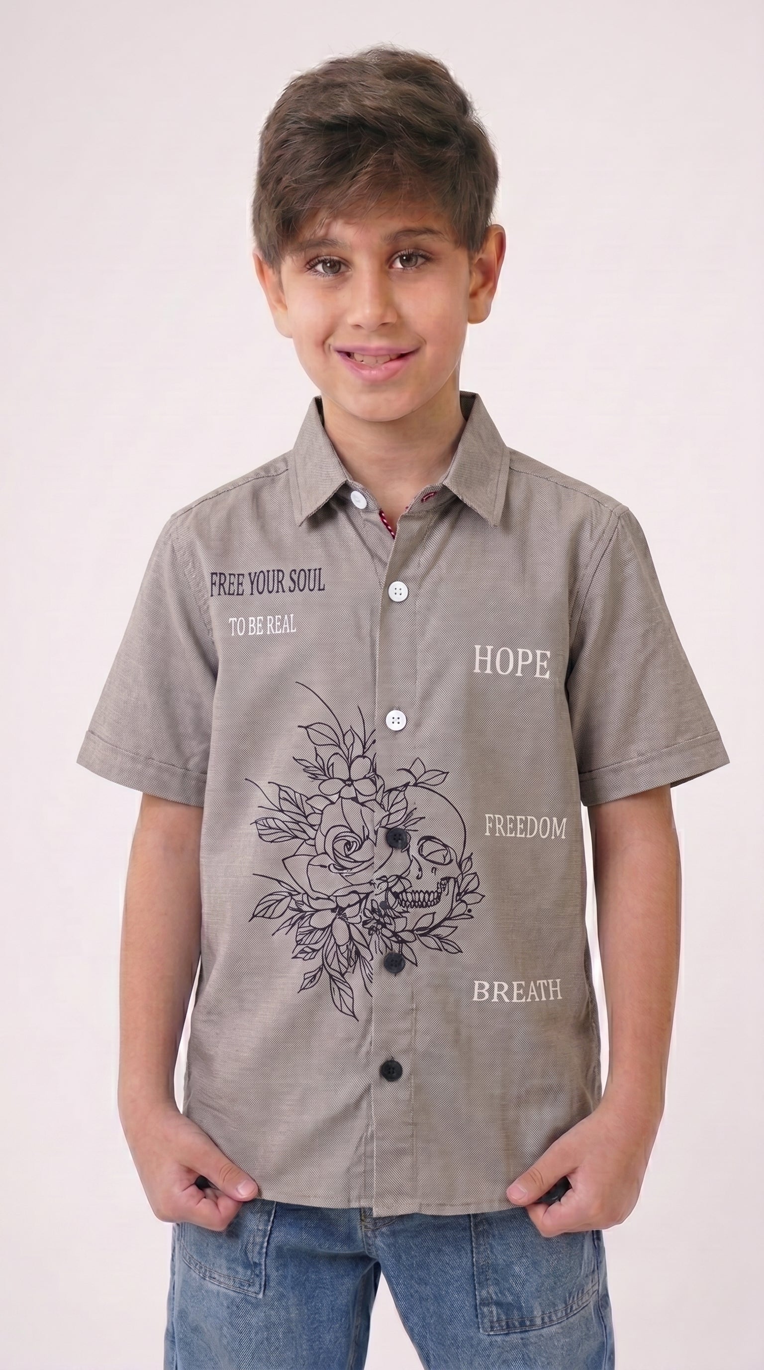 Kids' Utility Short-Sleeve Shirt