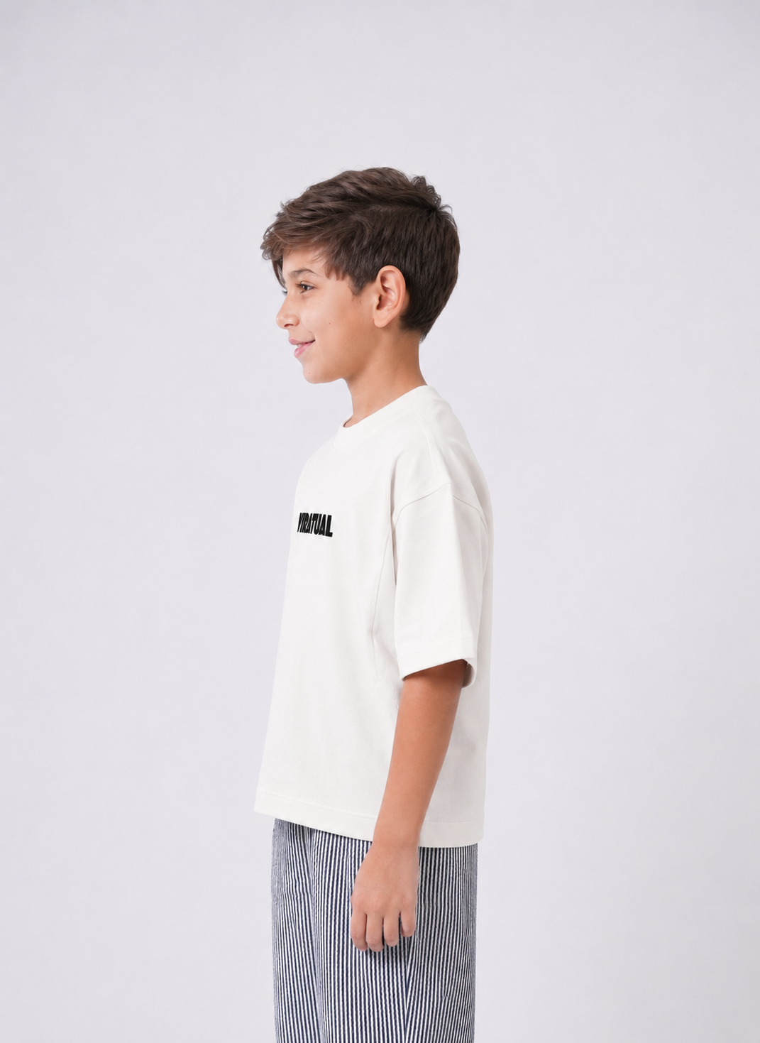 Kids' "VIRATUAL" Oversized Tee