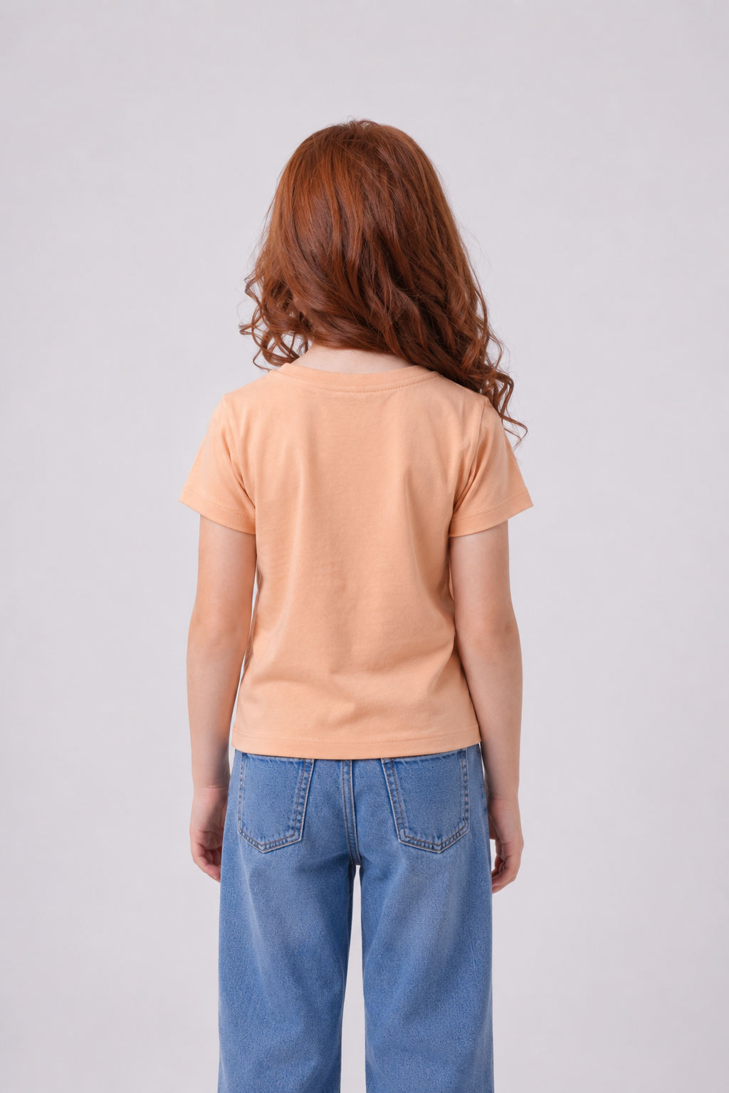 Kids' "Hello" Braided Rope Embroidered Tee