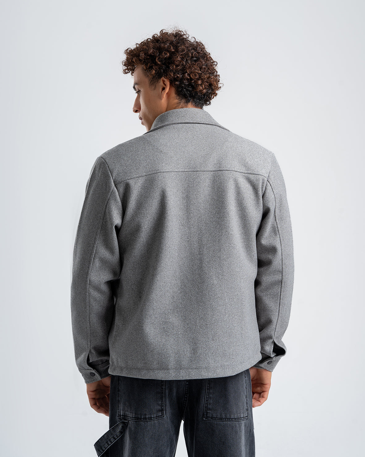 Men's zip-up Dark Gray Gogh jacket