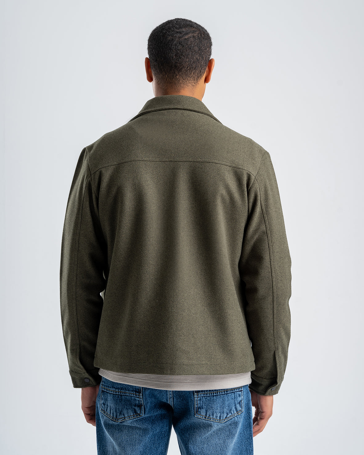 Men's zip-up Olive Gogh jacket