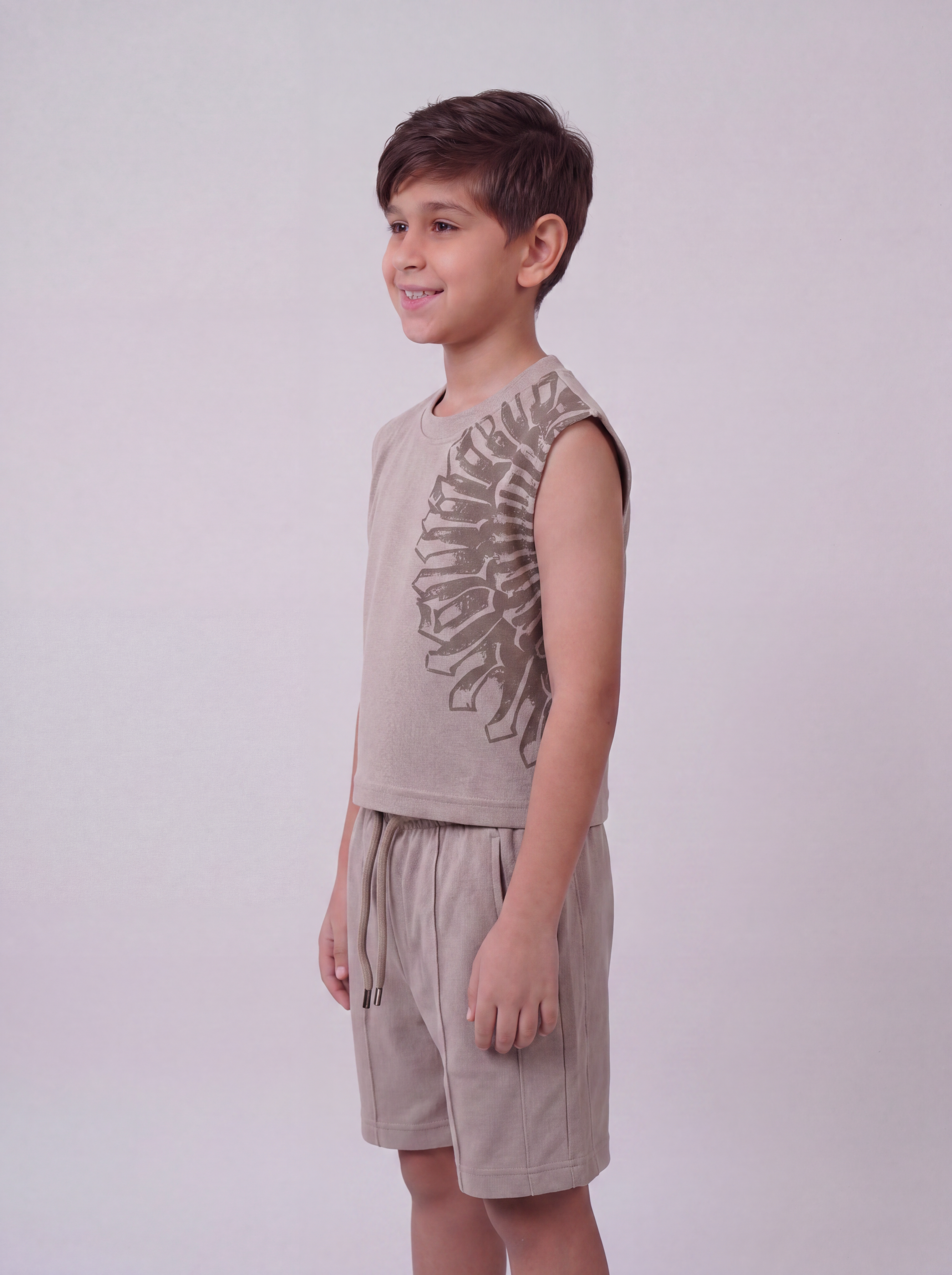 Kids' Tank and Shorts Matching Set