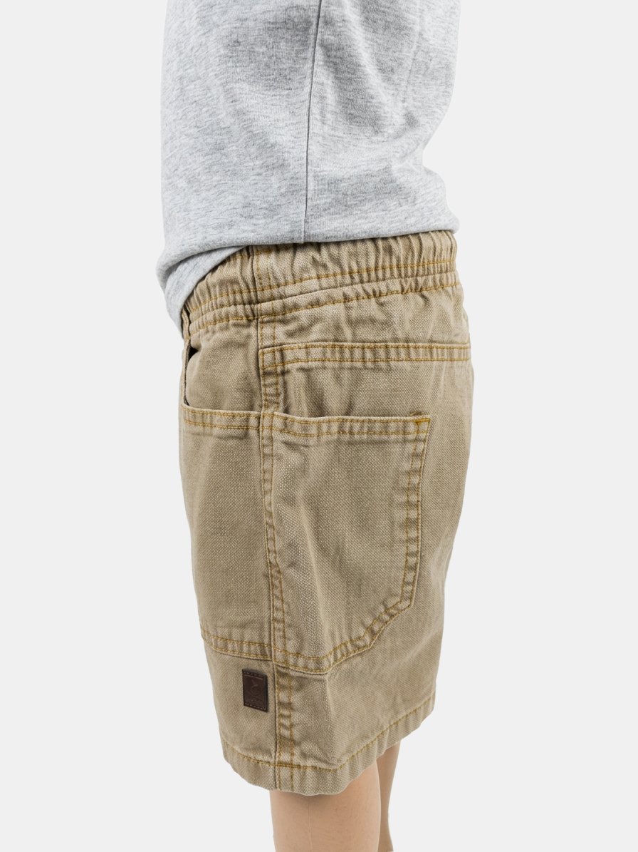 Kids' Acid-Wash Utility Shorts