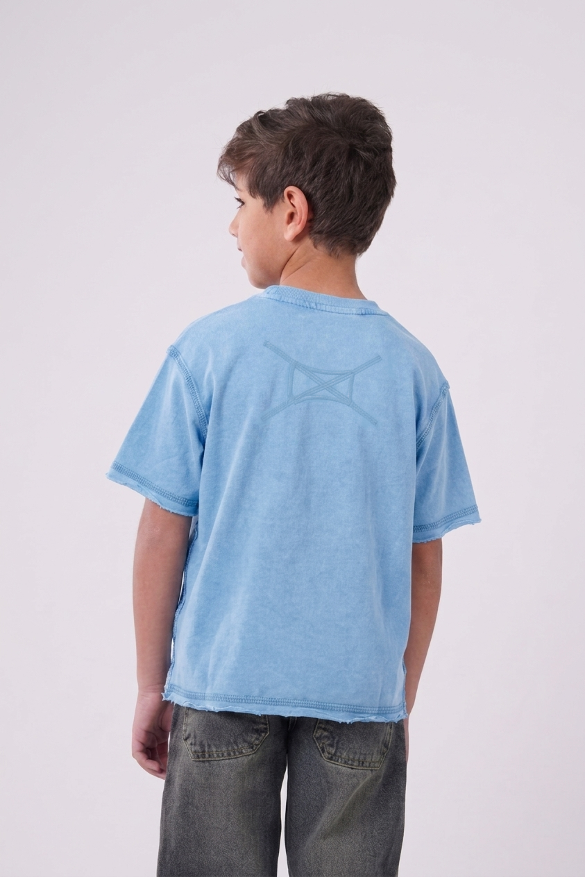 Boys’  Vintage Acid-Wash Essential Tee