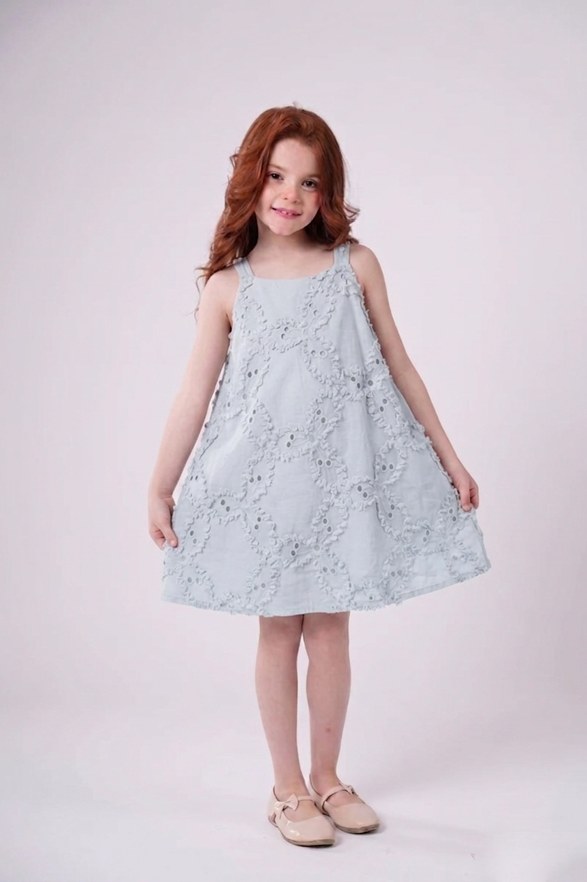 Girls’   Embroidered Sundress