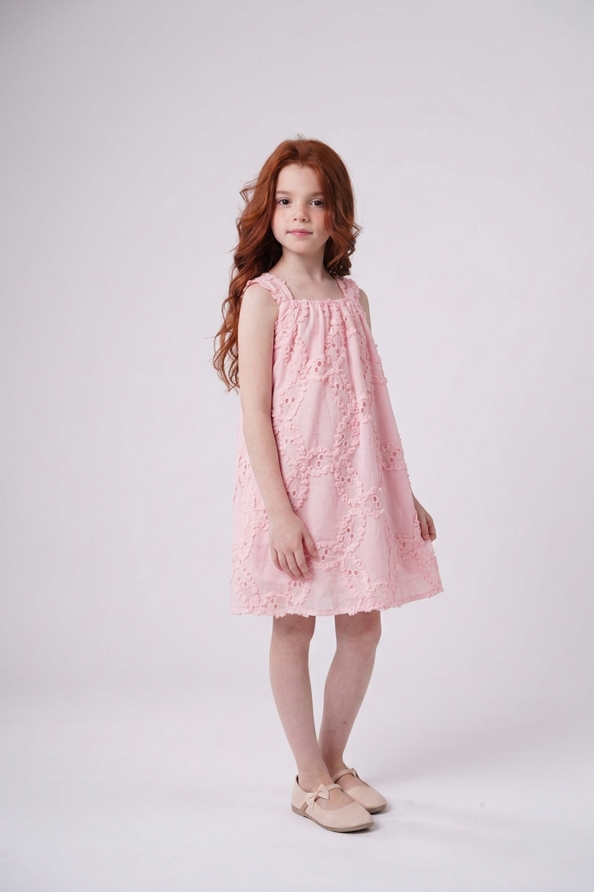 Girls’   Embroidered Sundress