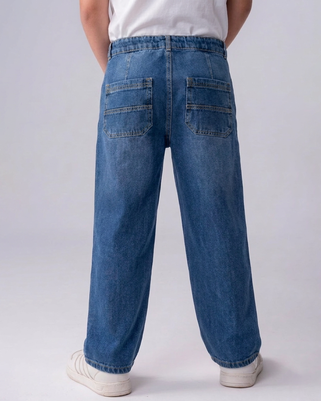 Boys’ Classic Straight-Leg Denim Jeans