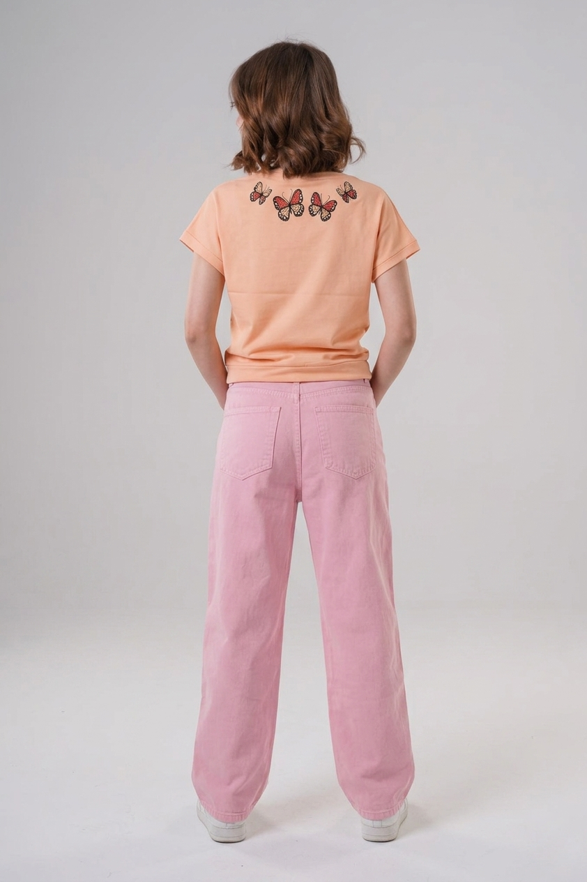 Girls 'Relaxed Wide-Leg 