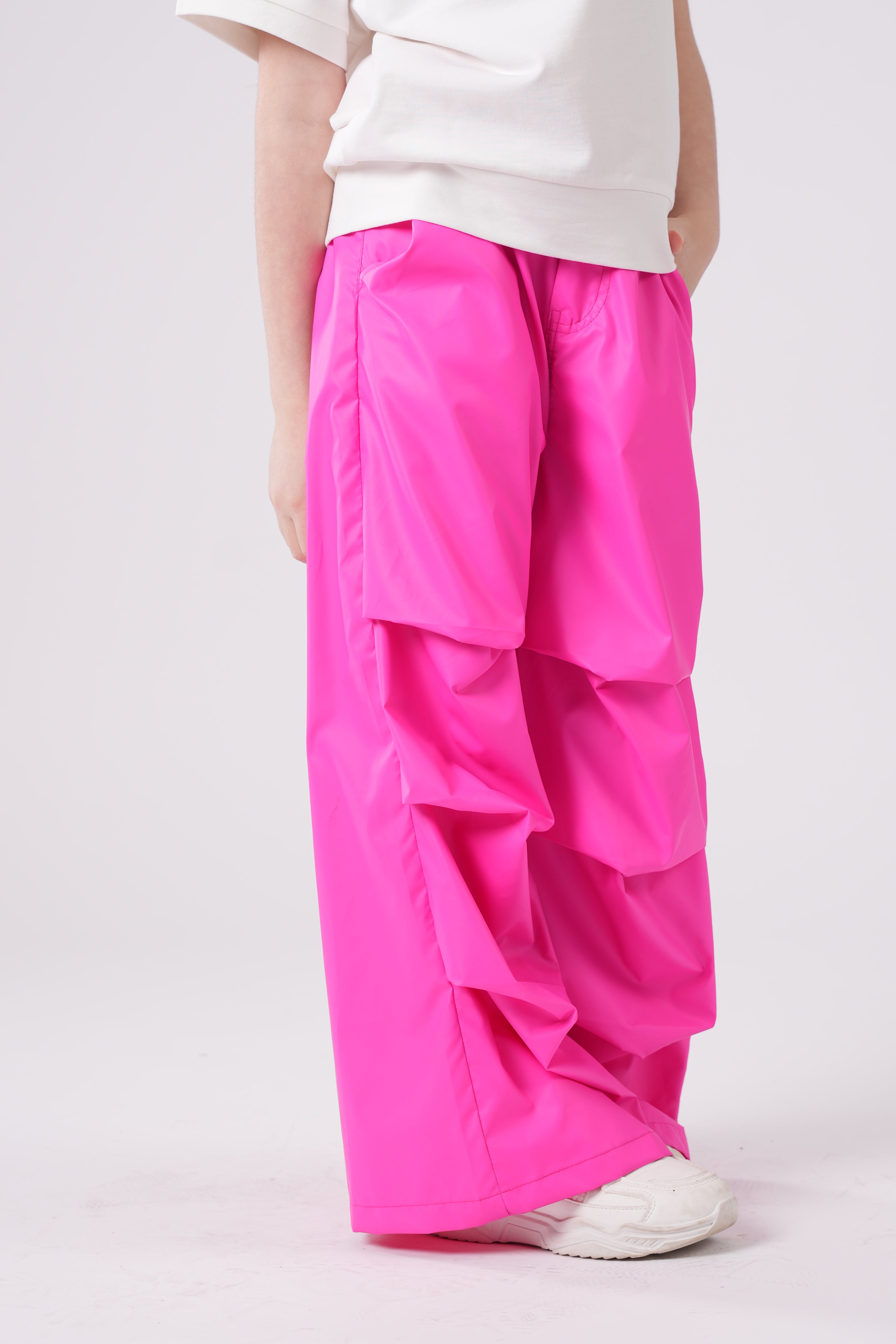 Girls’ Tiered Wide-Leg Trousers