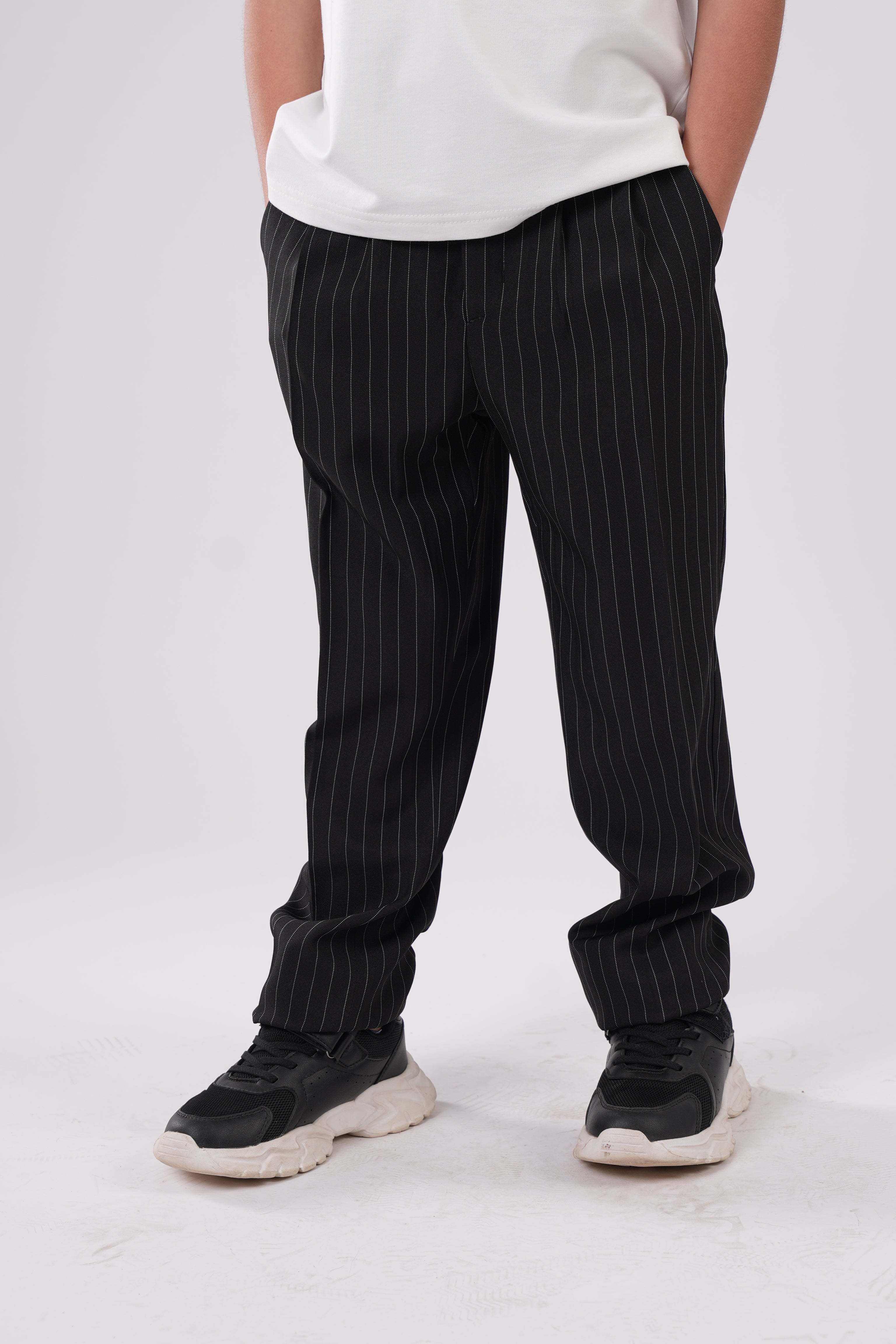 Boys’ Relaxed Pinstripe Cargo Pants