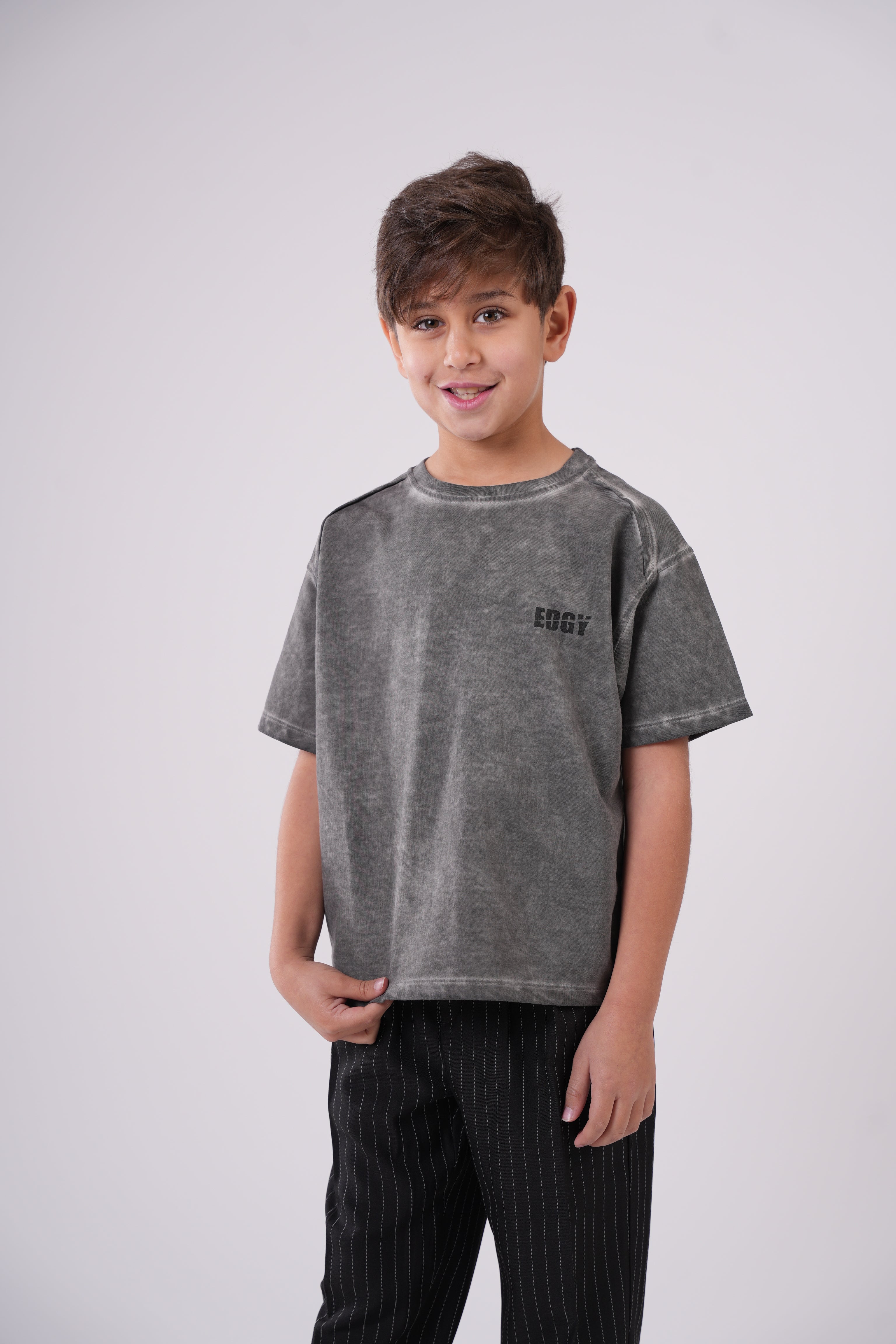 Boys’ T-SHIRT "EDGY" Oversized Short-Sleeve
