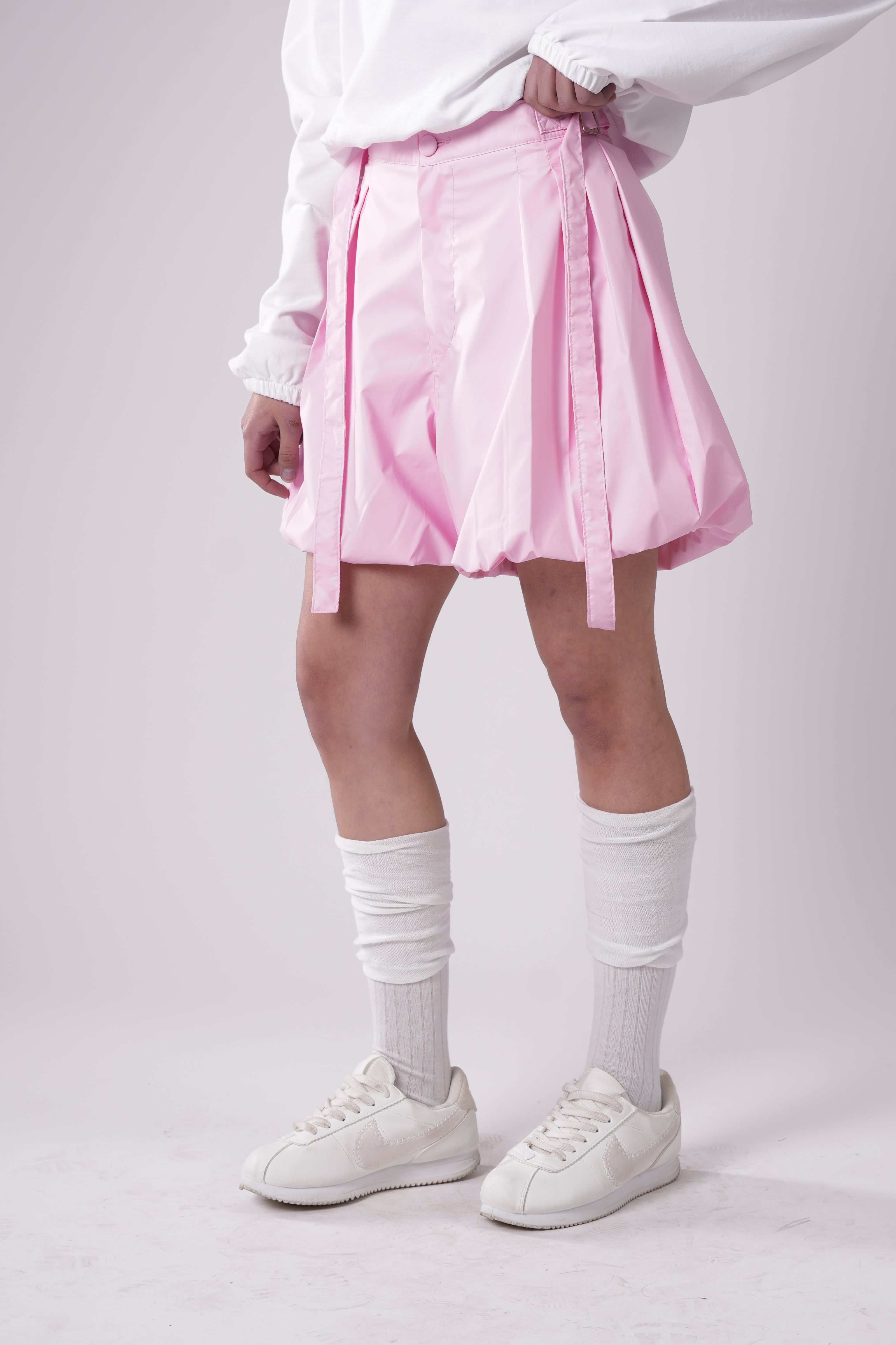 Girls’ Fashion Balloon Hem Shorts