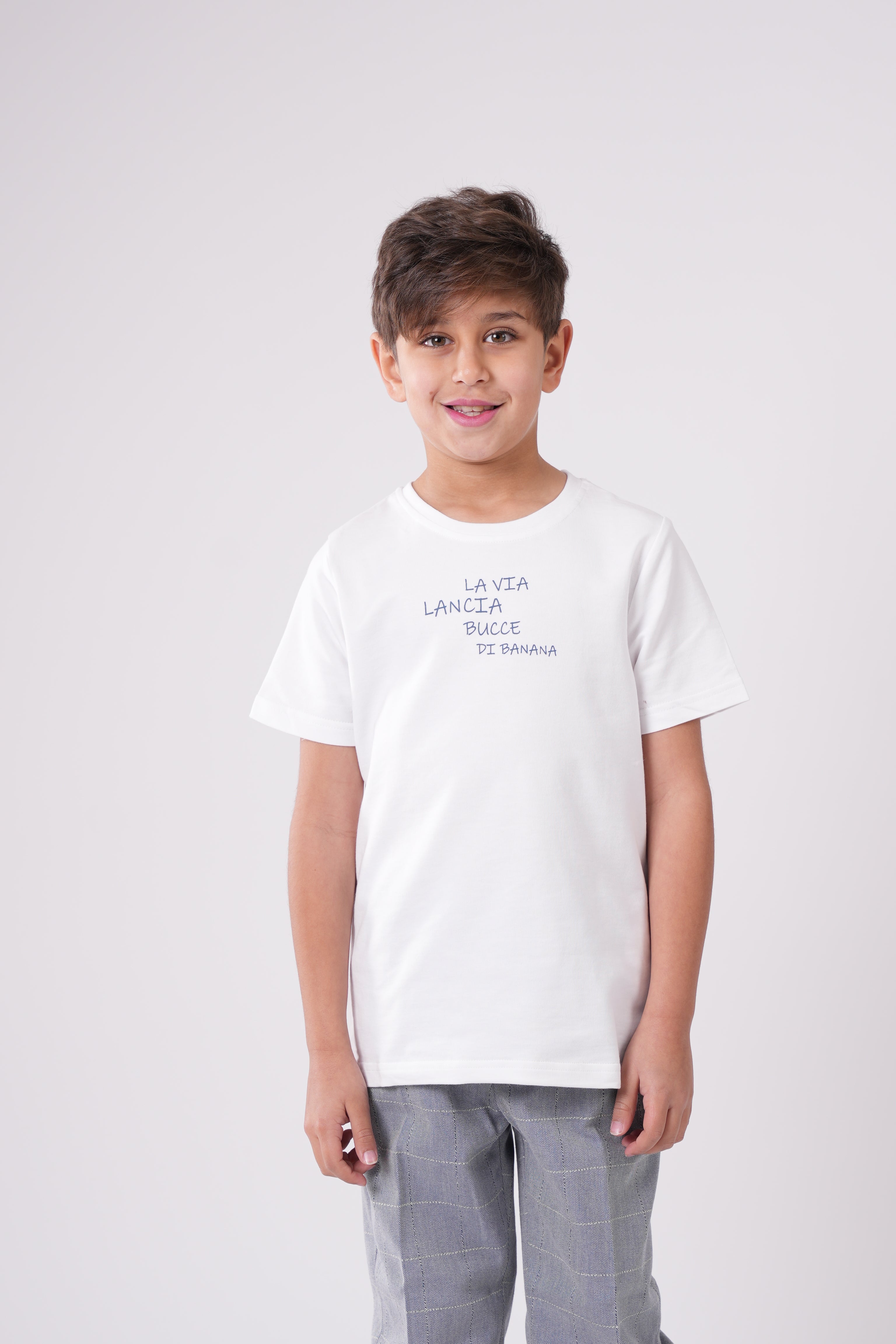 Boys’   Graphic Tee – "La Via" T-Shirt