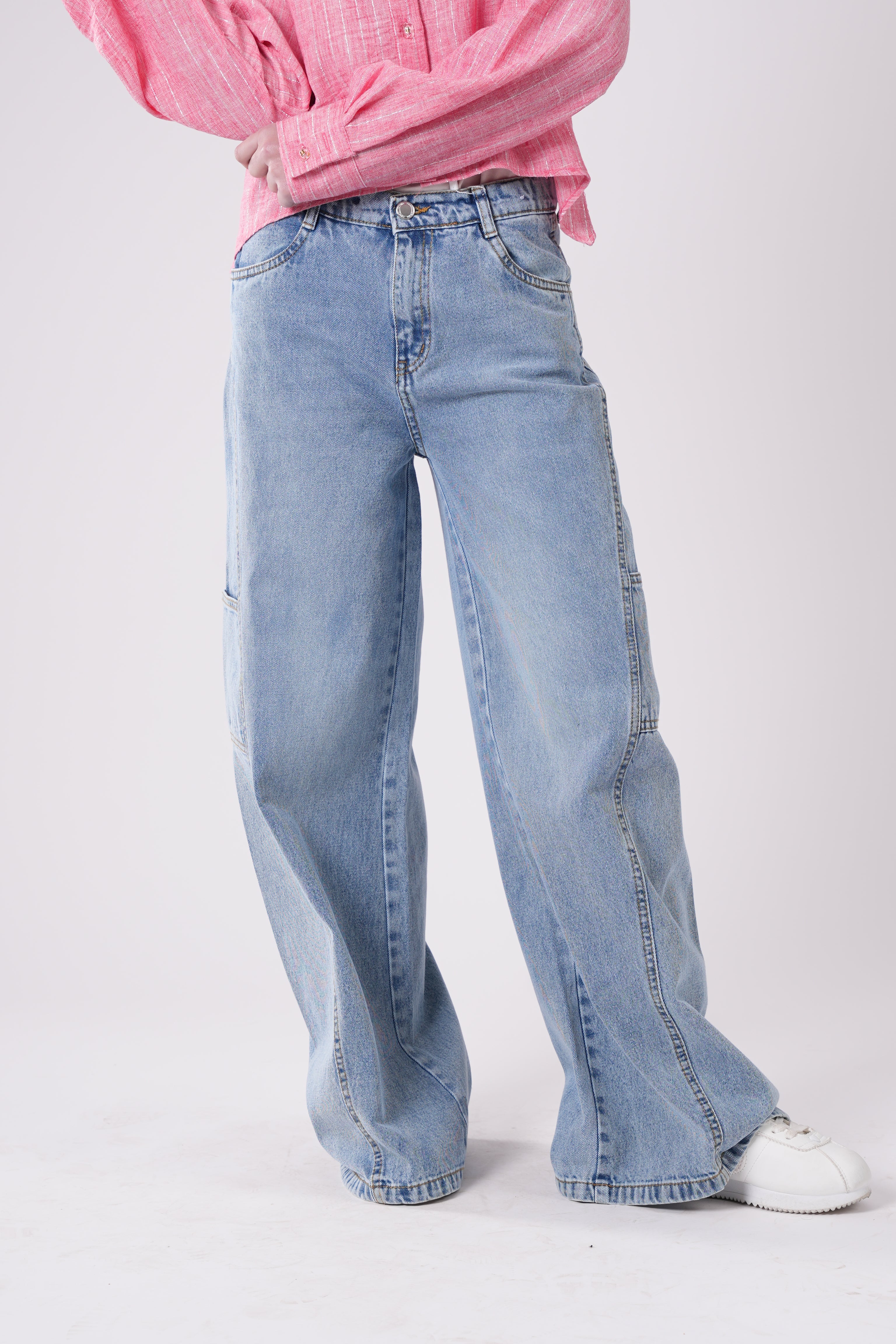 Girls' Light Leg Carpenter Jeans