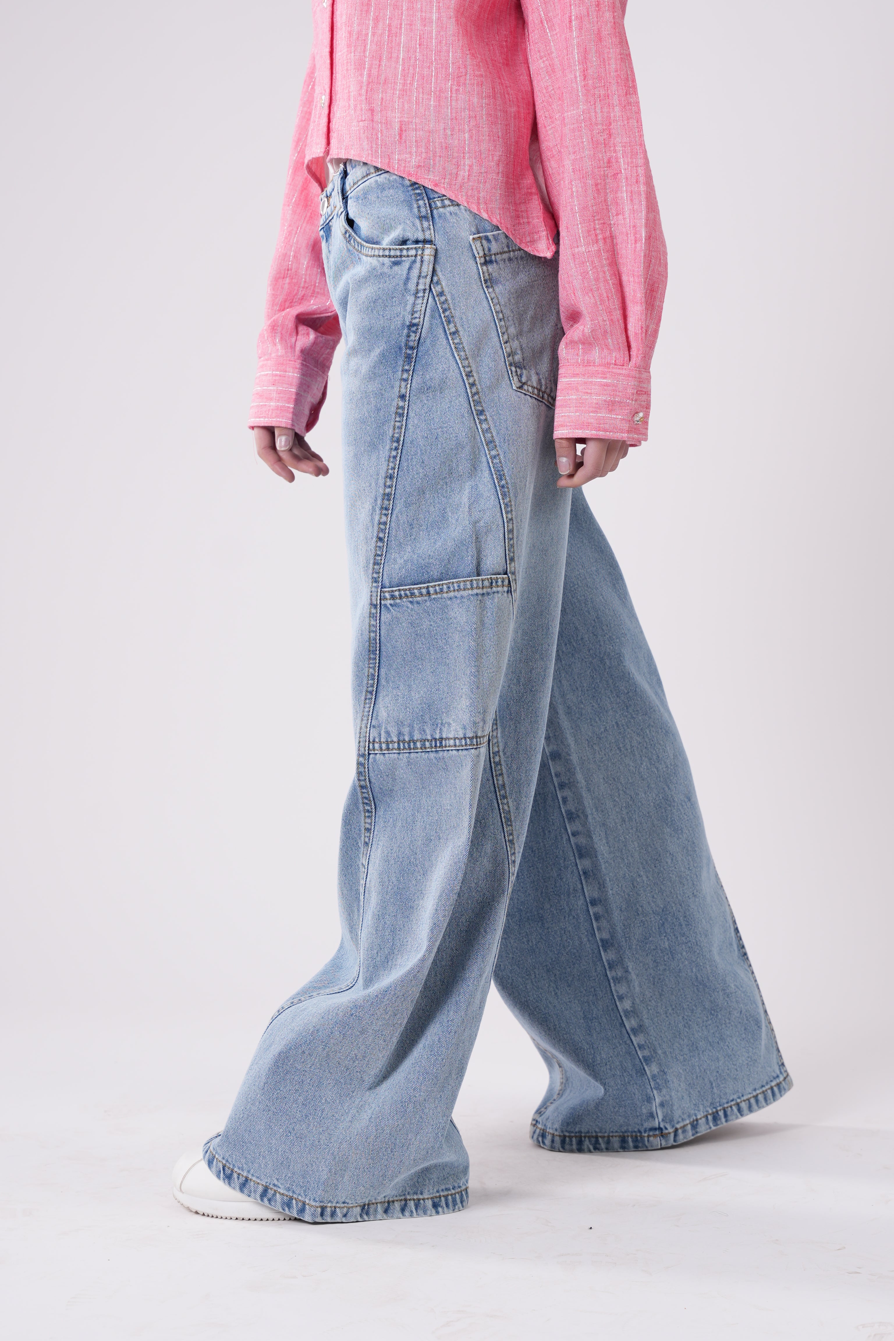 Girls' Light Leg Carpenter Jeans