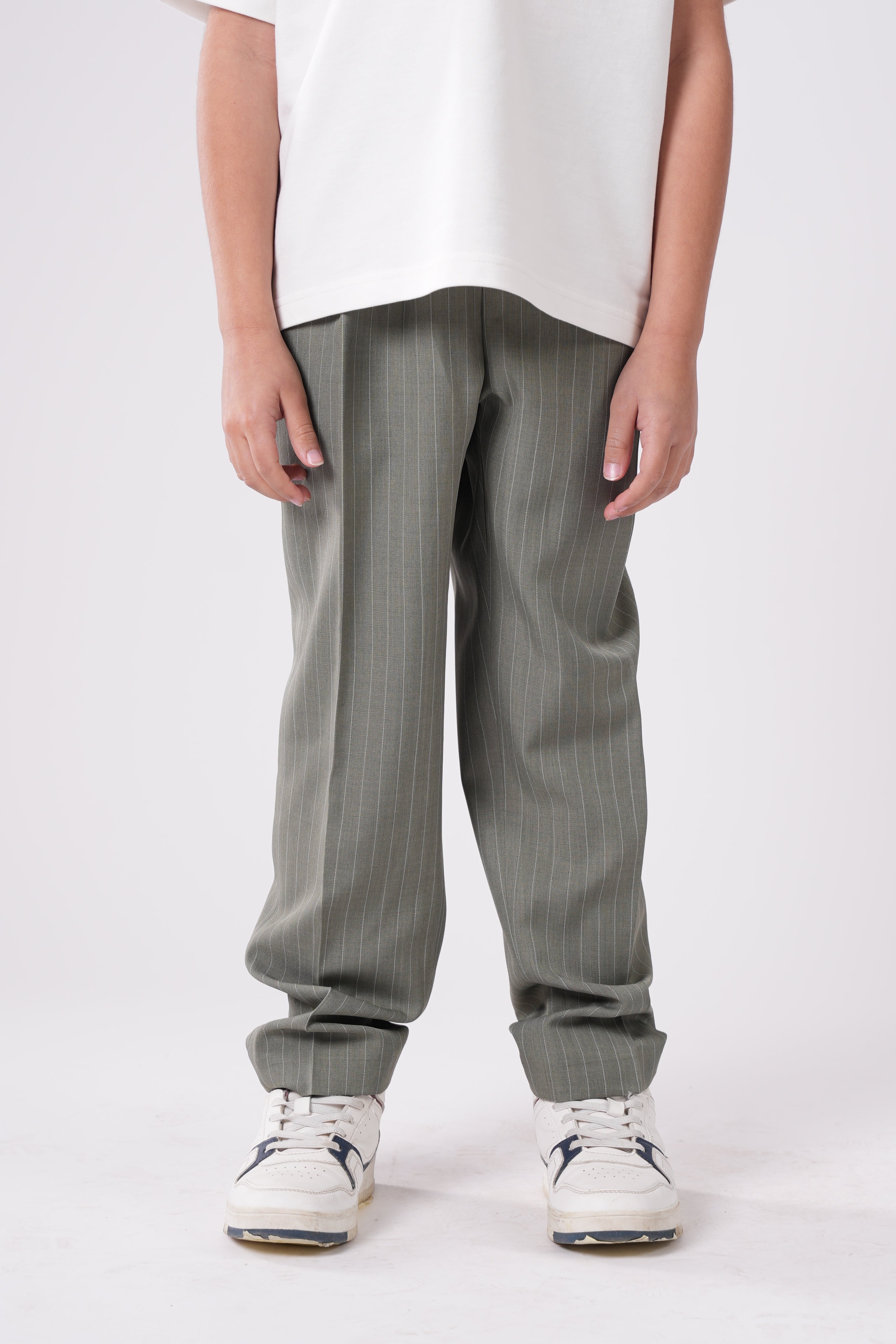 Boys’ Relaxed Pinstripe Cargo Pants