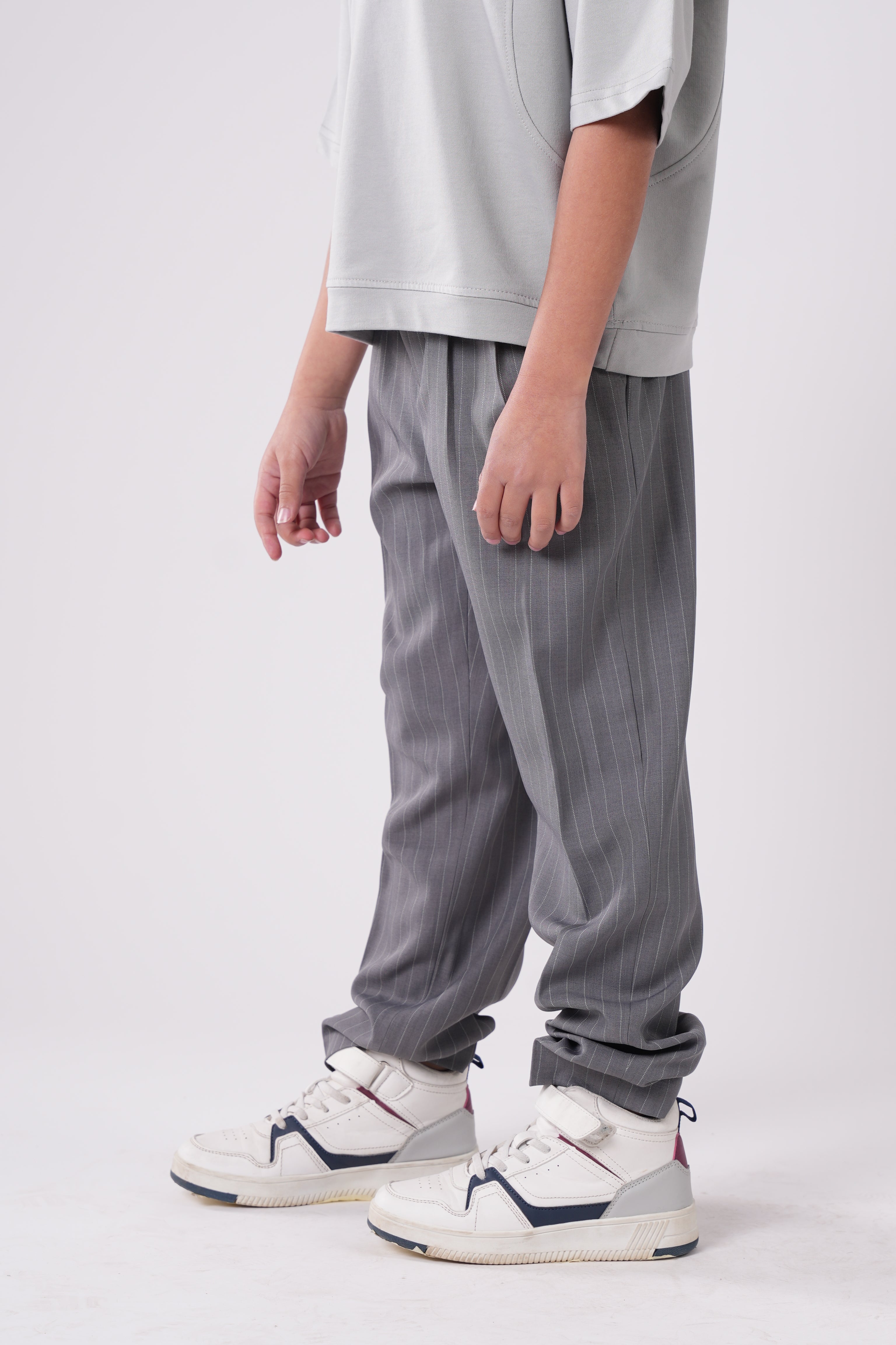 Boys’ Relaxed Pinstripe Cargo Pants