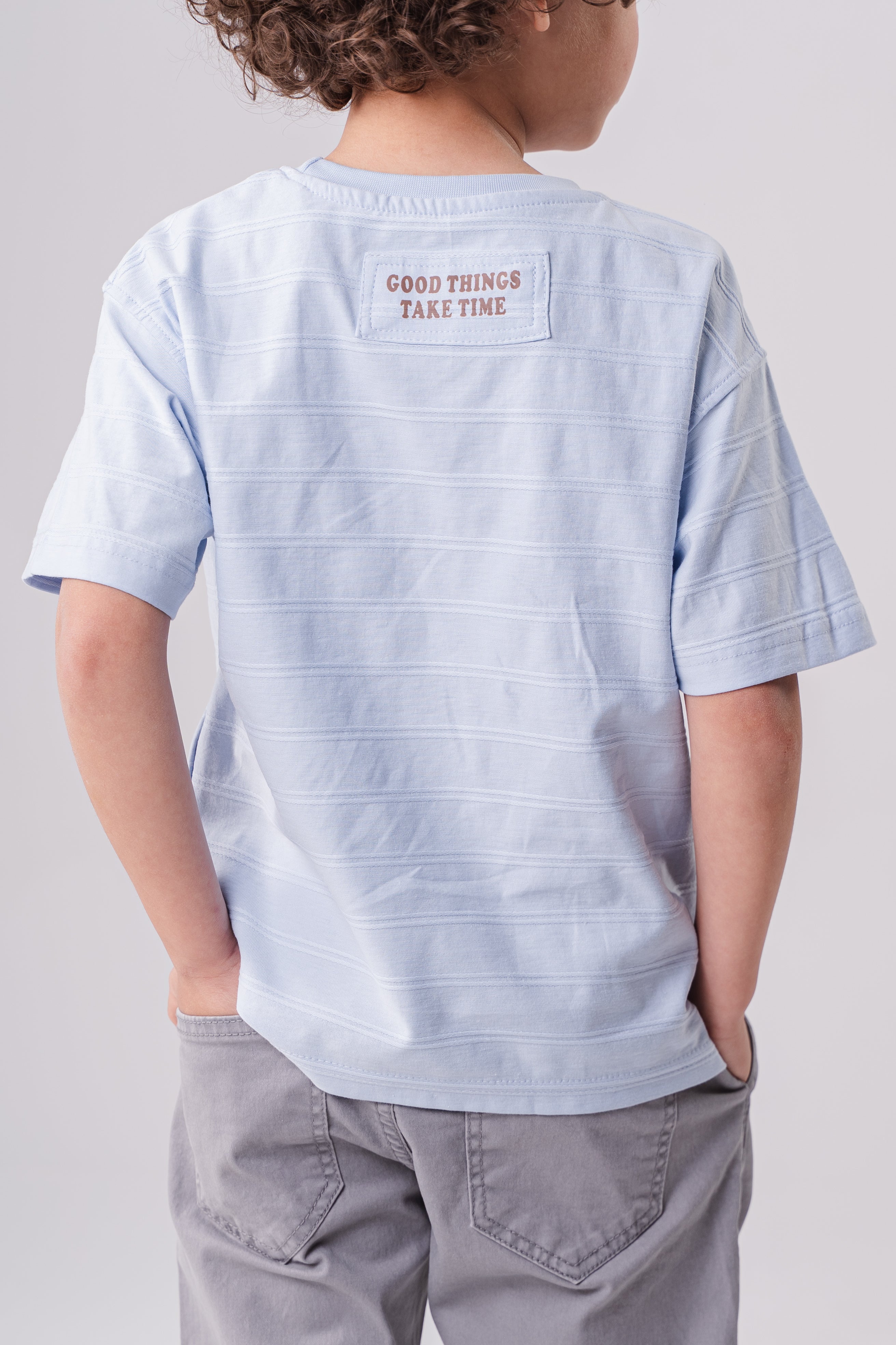 Boys' Textured T-Shirt