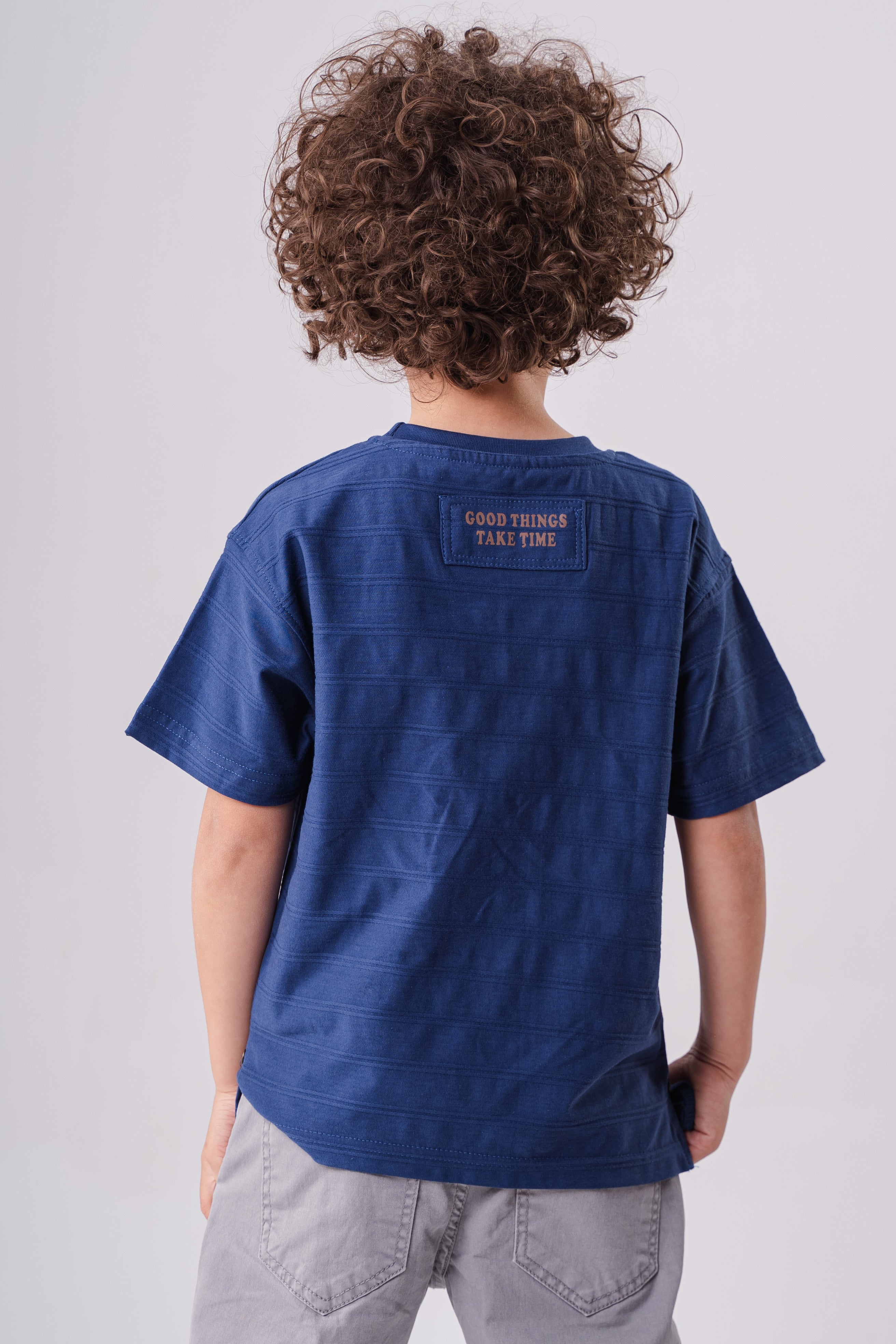 Boys' Textured T-Shirt