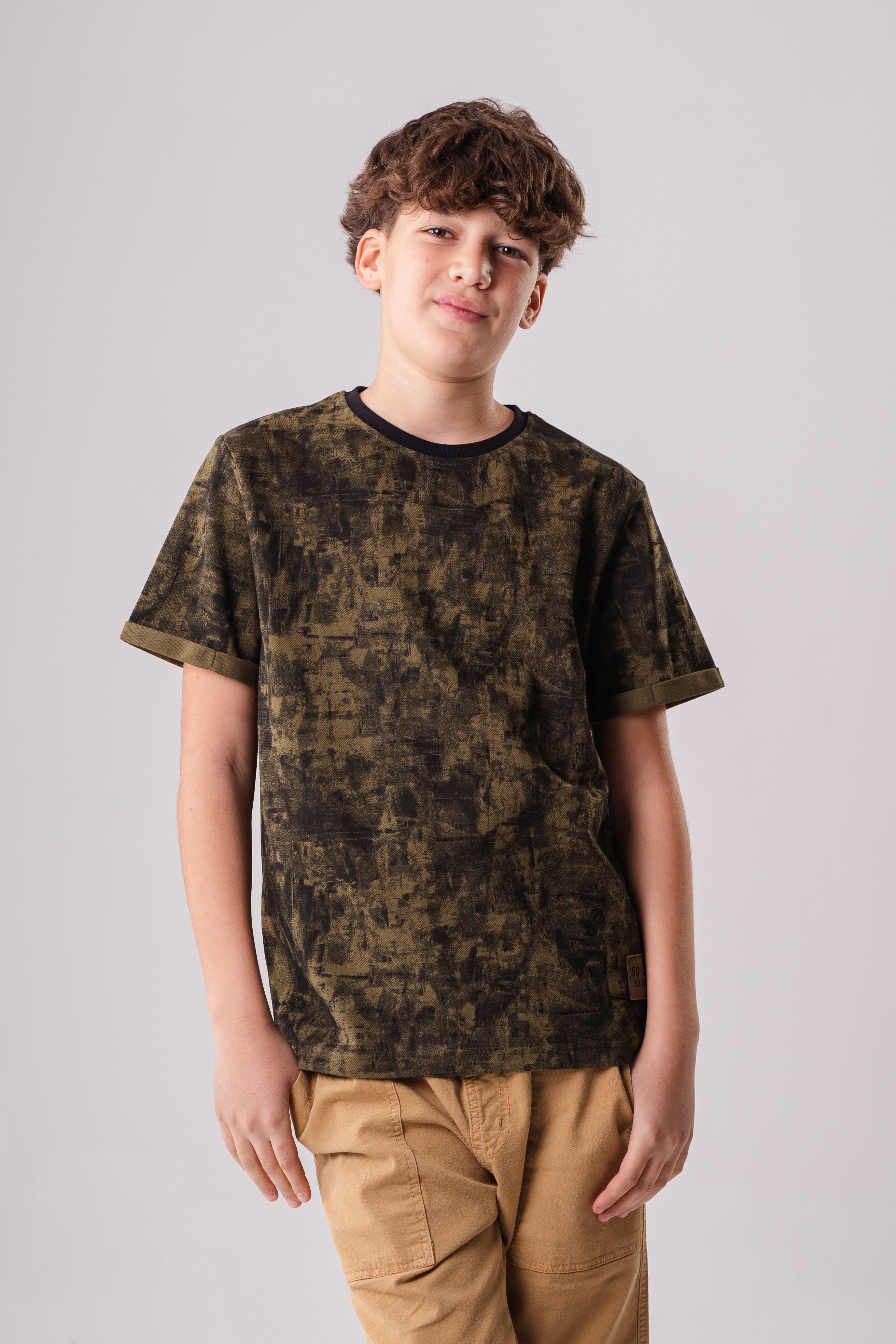 Kids' -Print Crewneck Tee