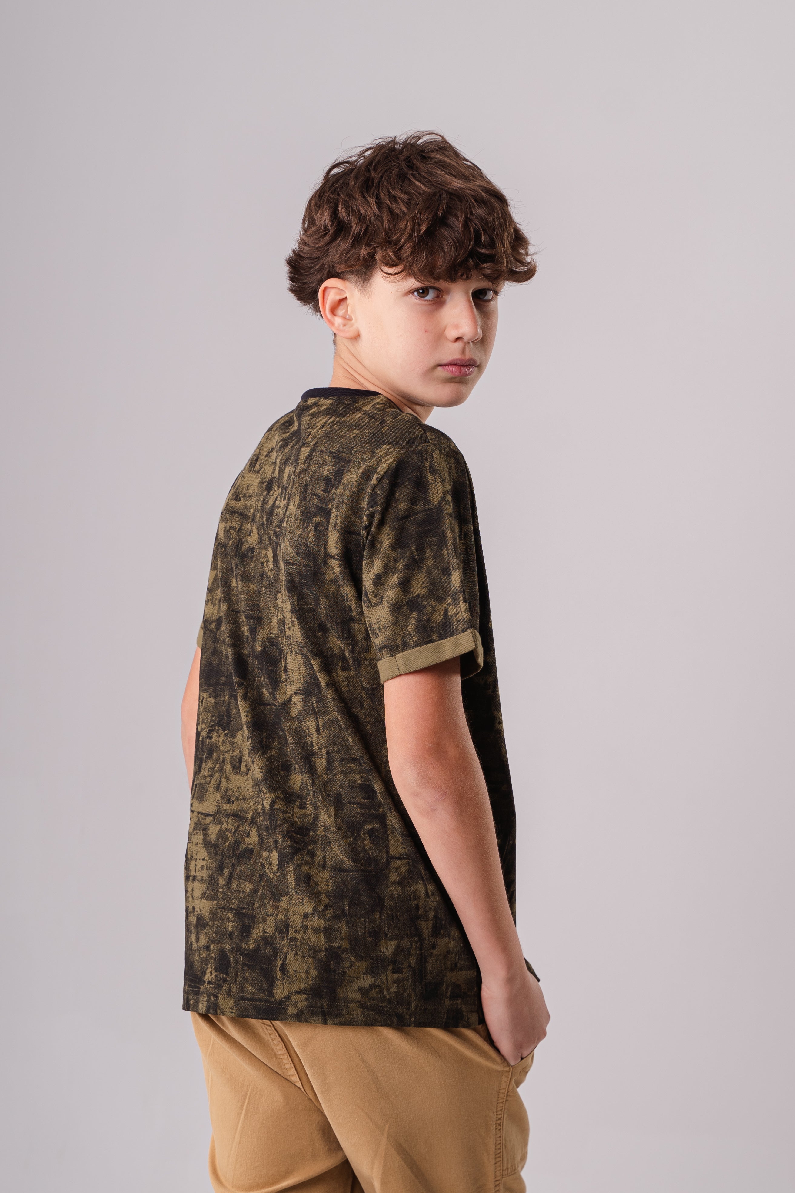 Kids' -Print Crewneck Tee