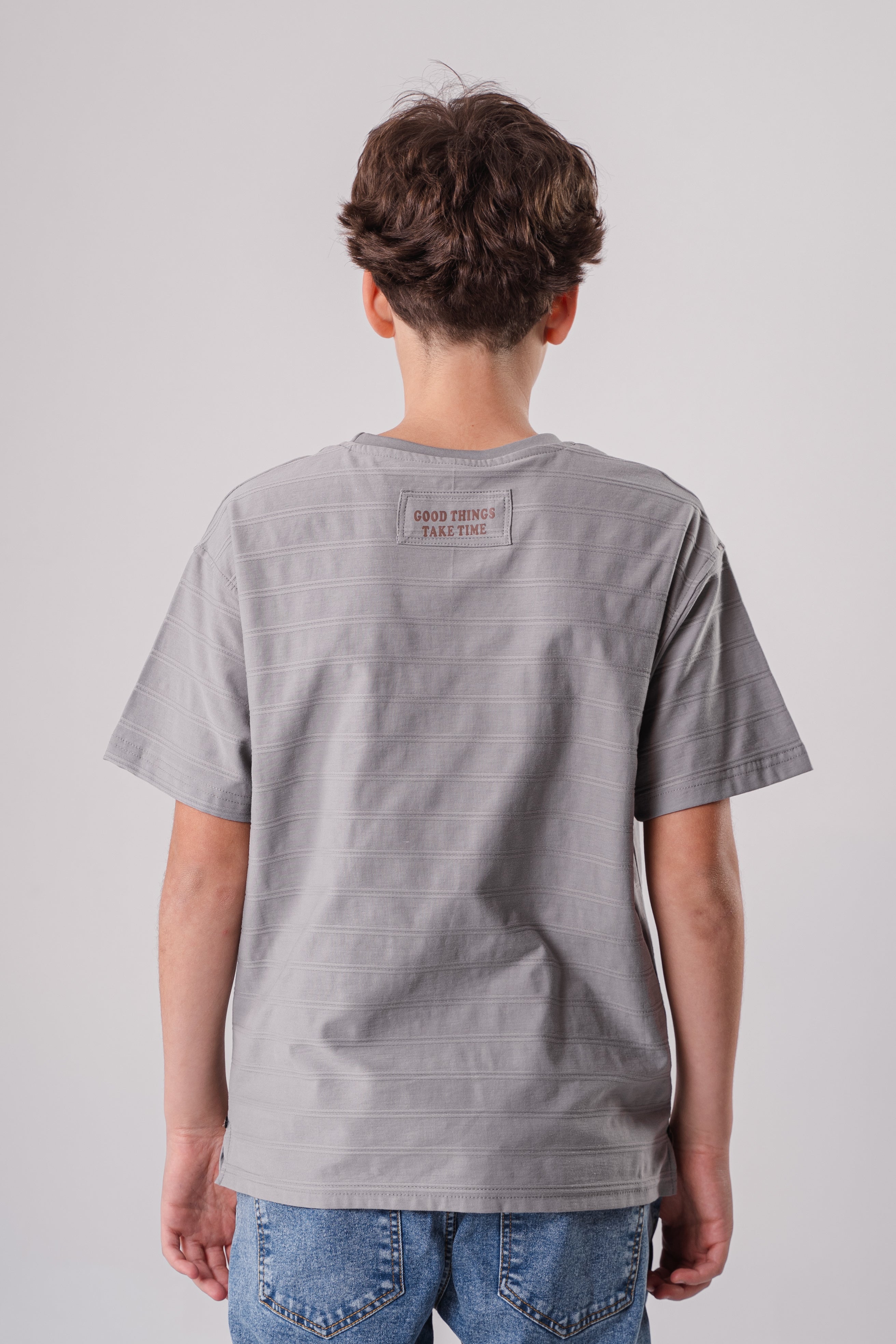 Boys' Textured T-Shirt