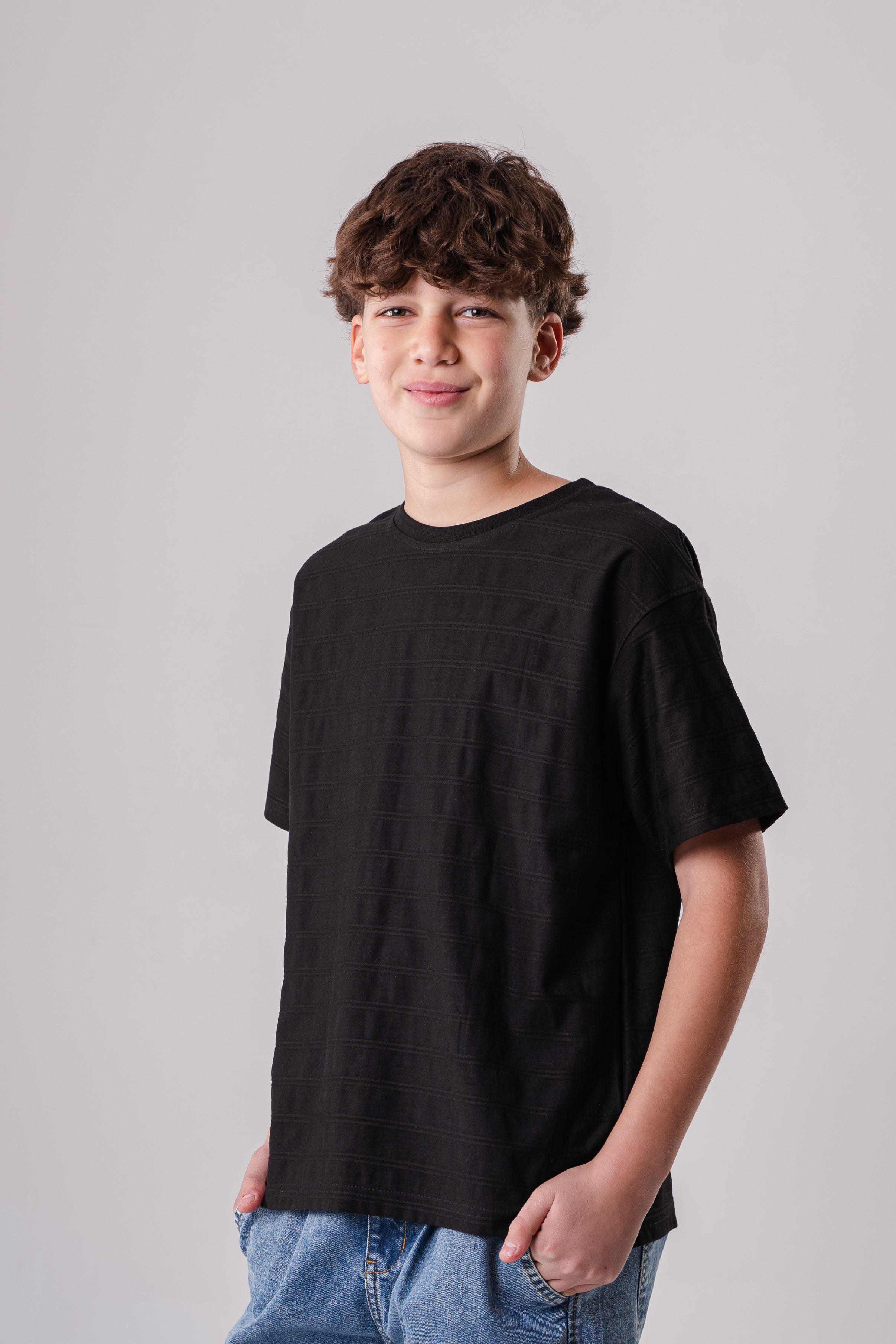 Boys' Textured T-Shirt