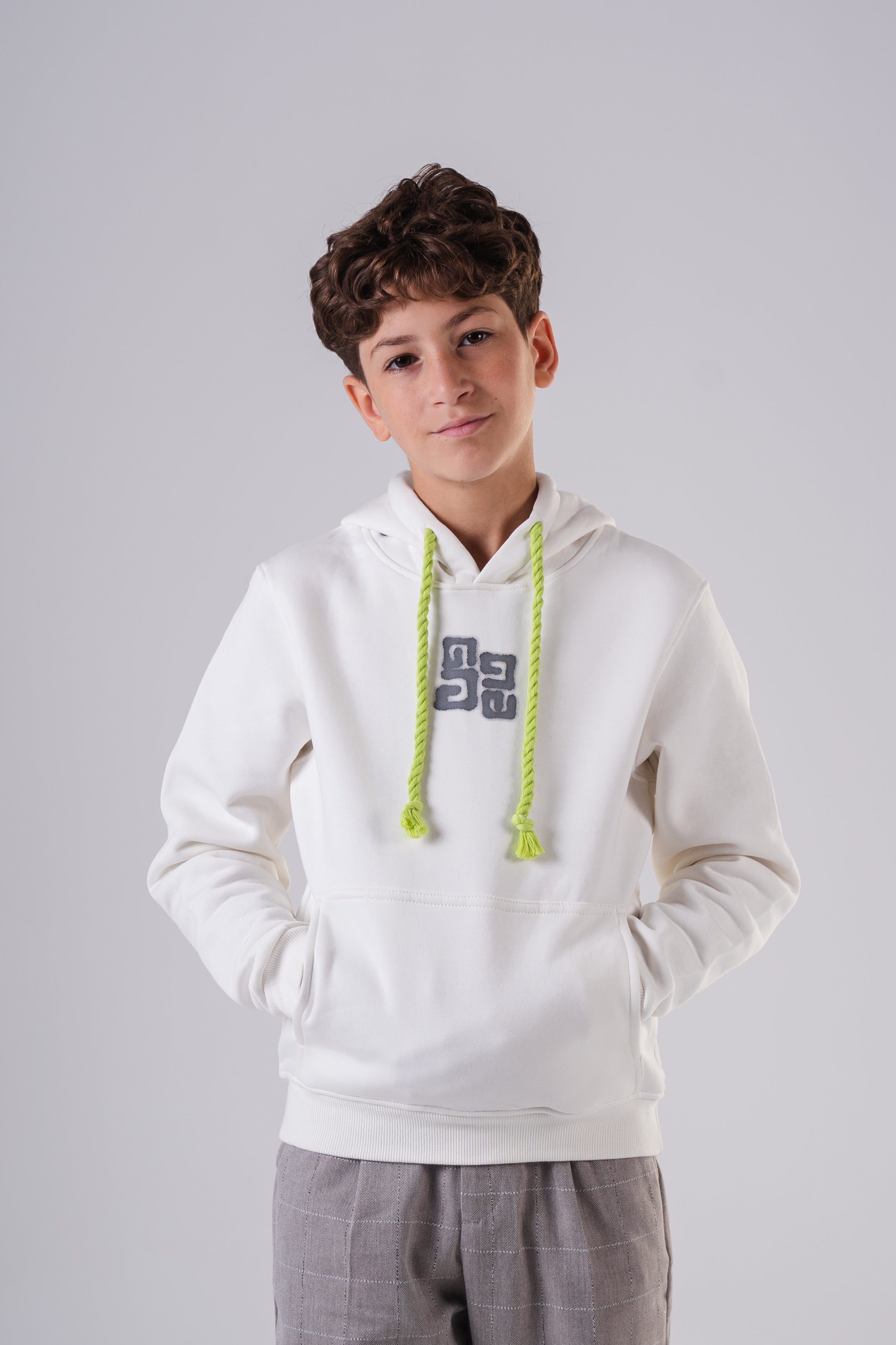 Skeleton Spine Graphic Hoodie For Boys