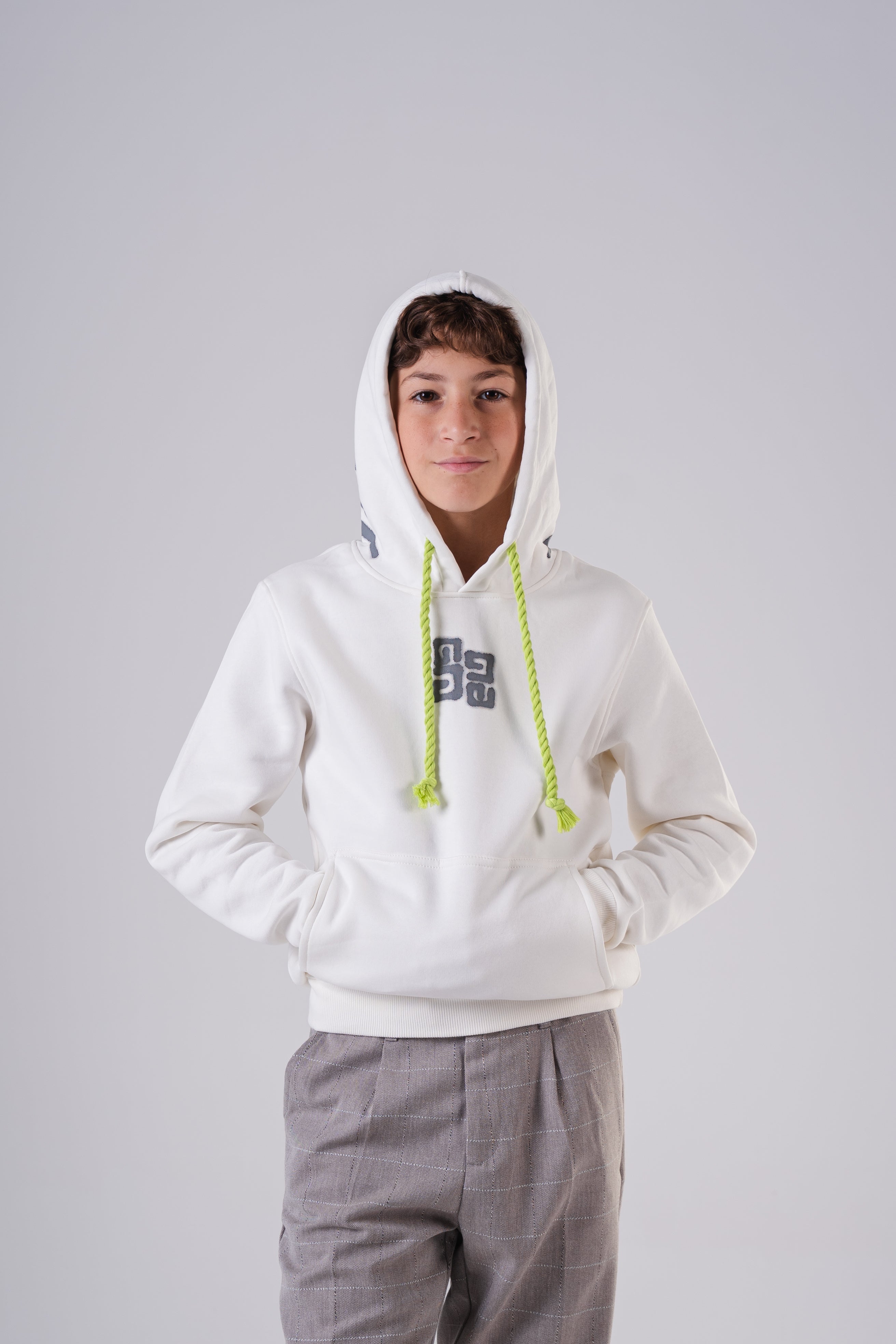 Skeleton Spine Graphic Hoodie For Boys