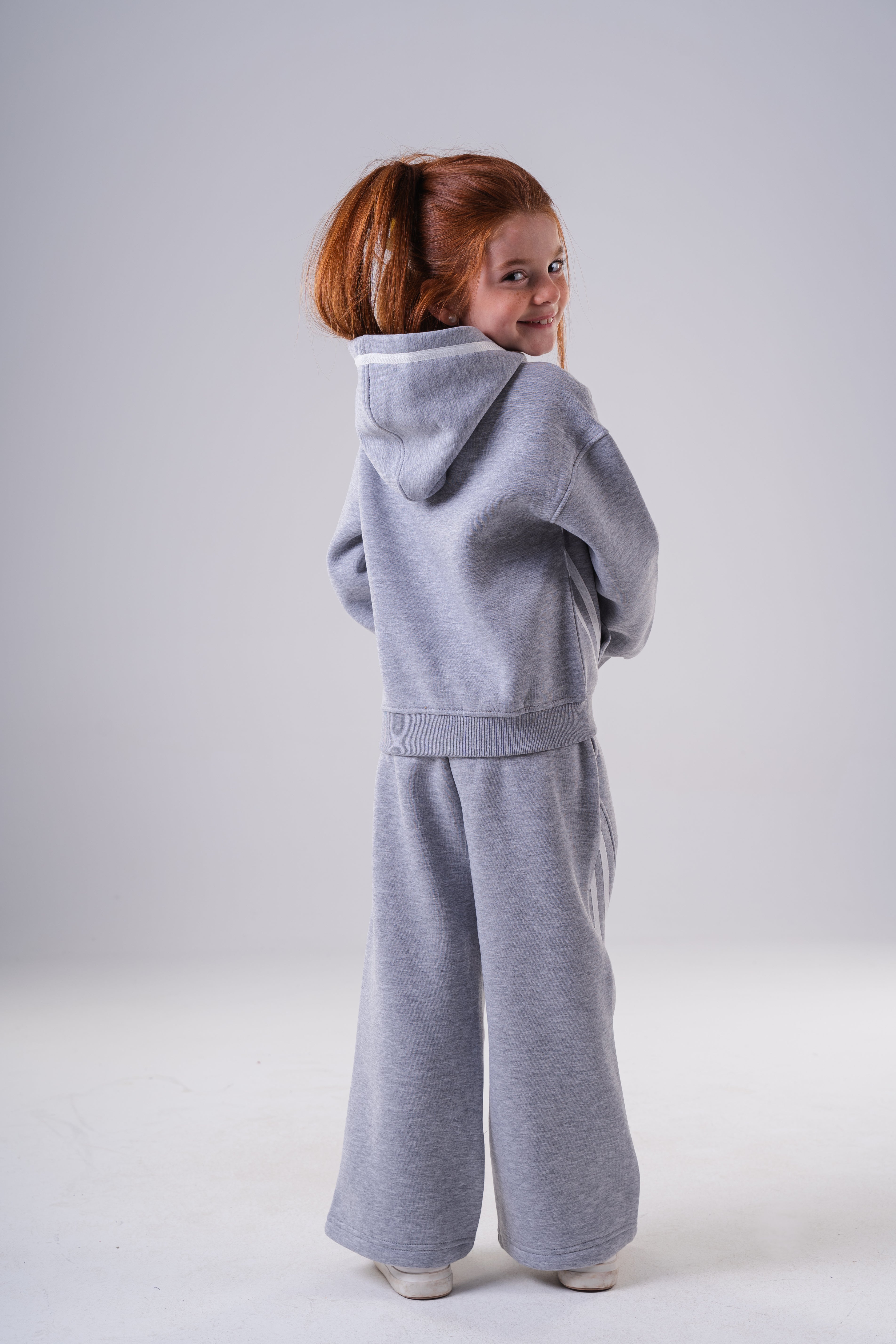 Girls Oversized Fleece Loungewear Set