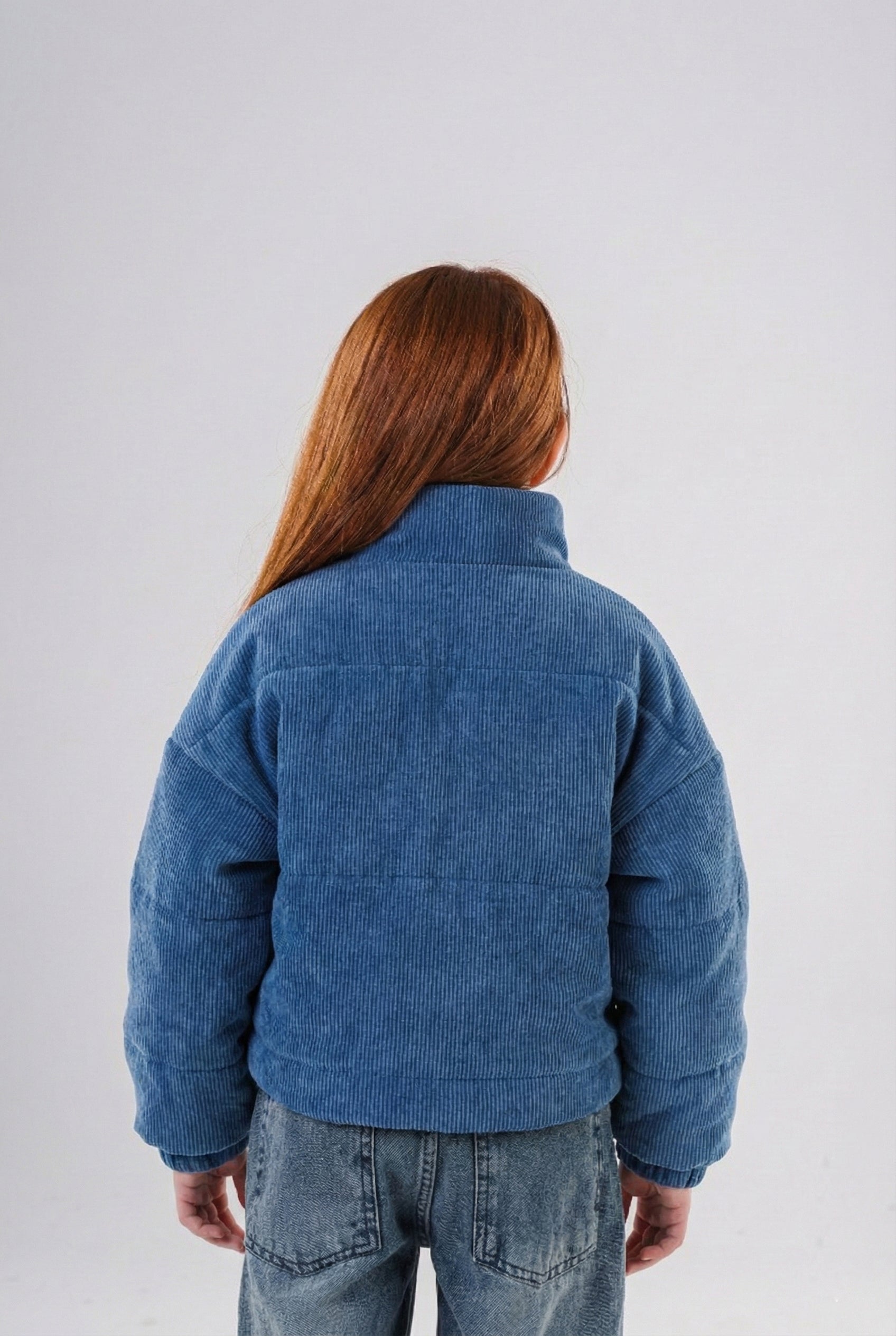 Girls' Corduroy Bomber Jacket