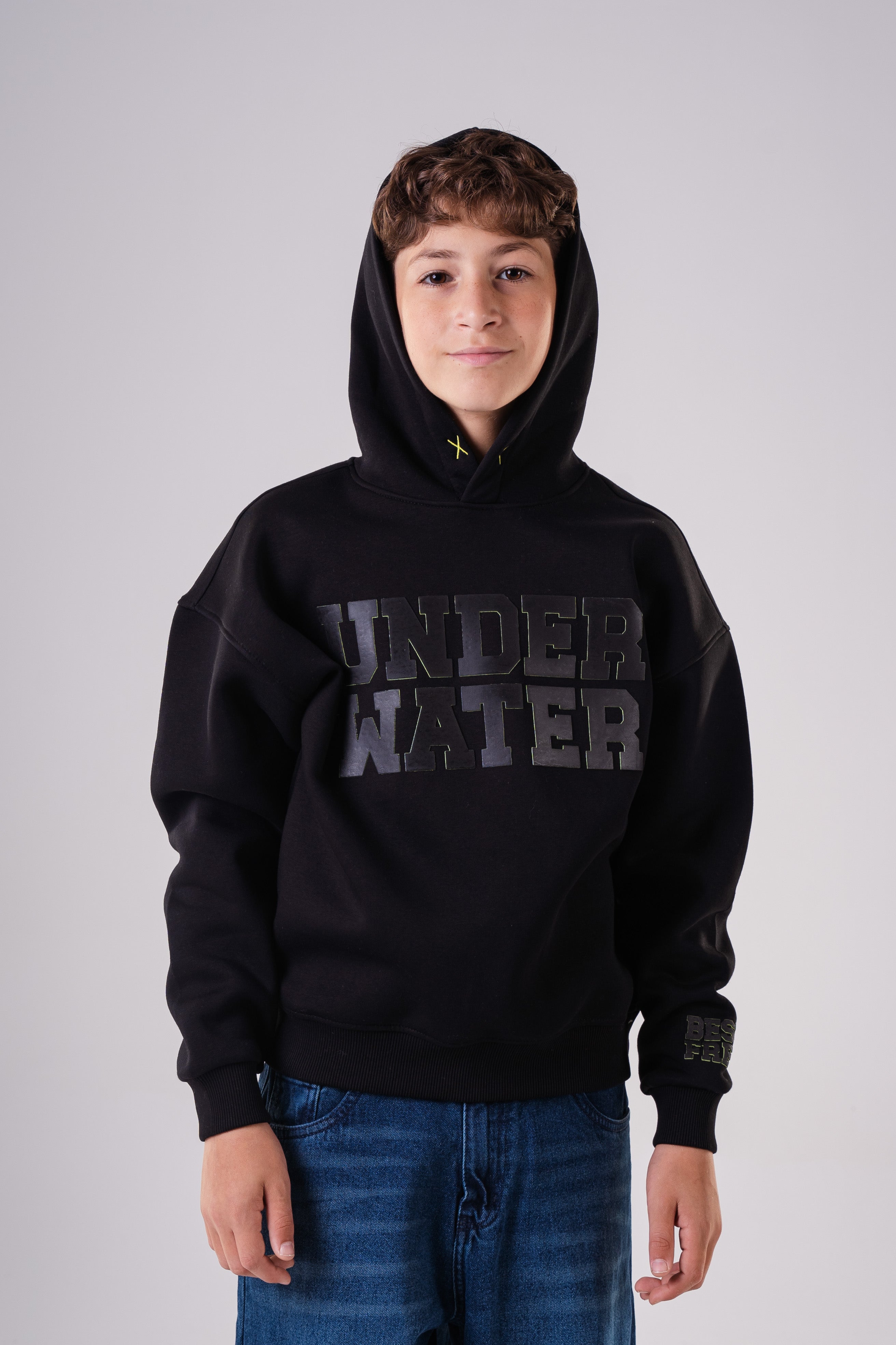 Cozy Graphic Hoodie for Boys