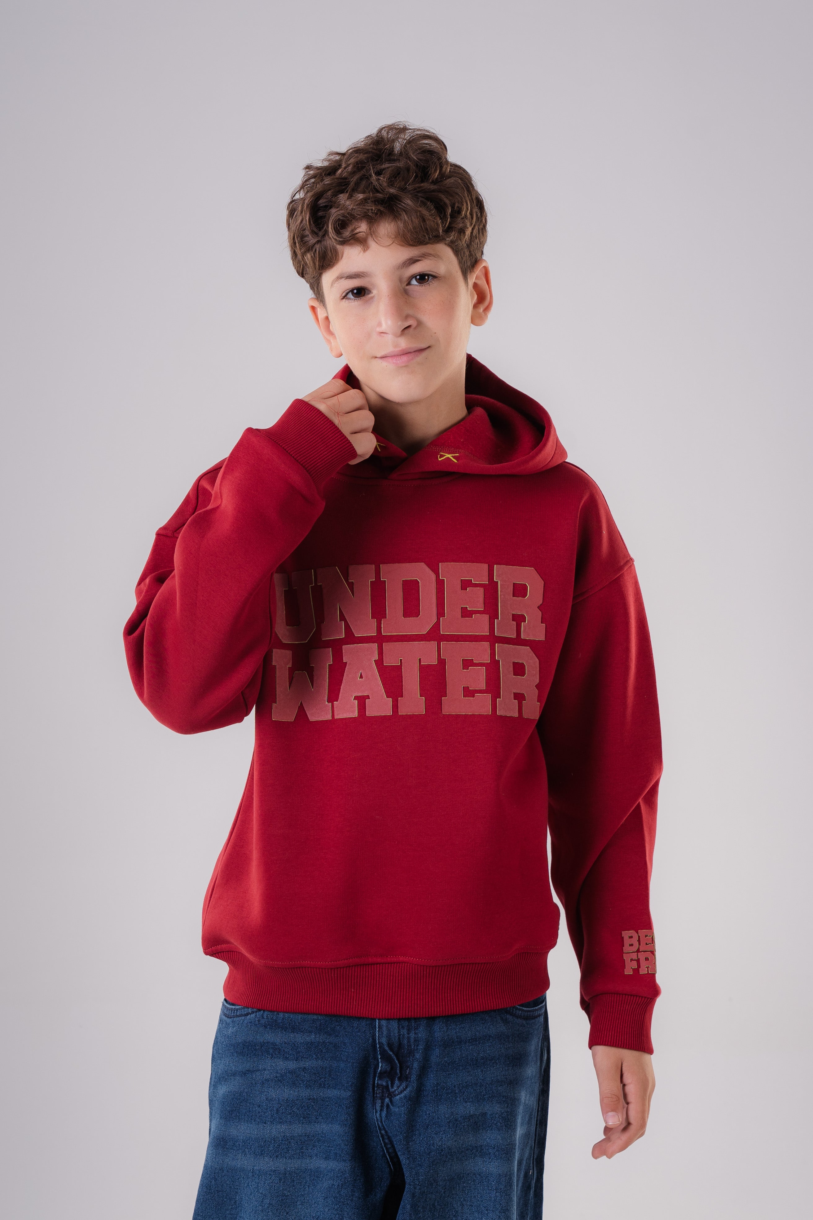 Cozy Graphic Hoodie for Boys