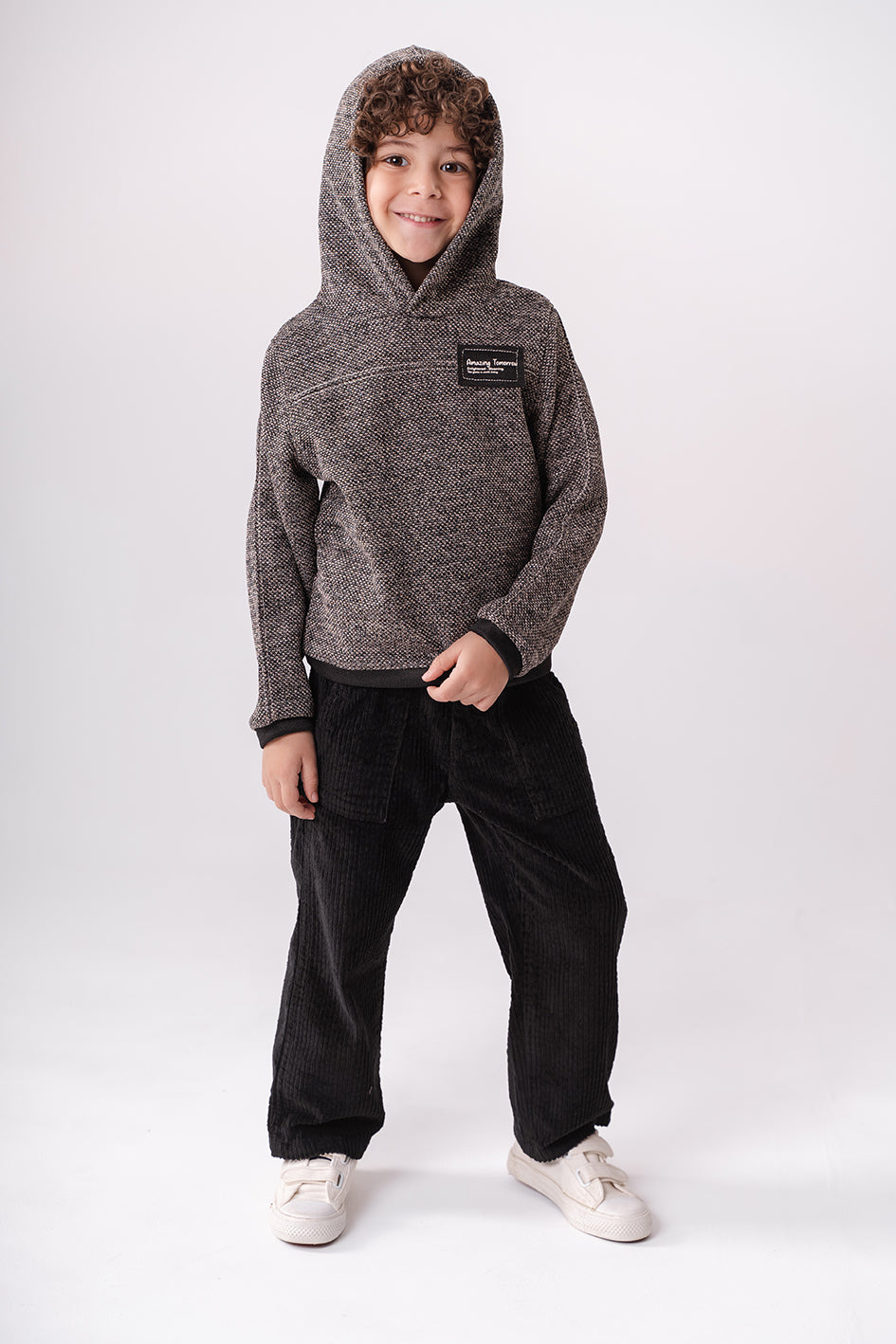 Boys Gray Hoodie