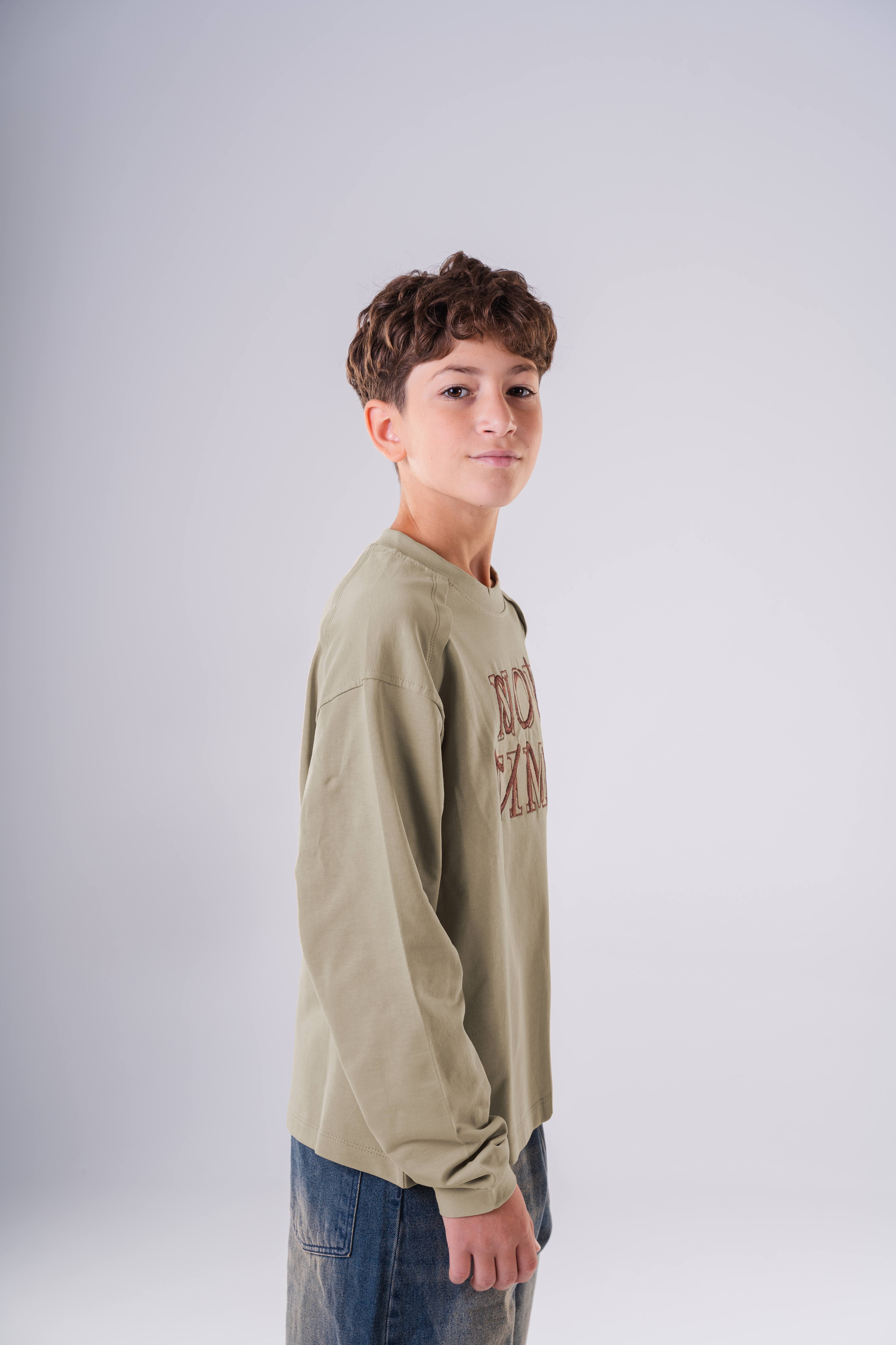 Boys' crew neck Sweatshirt with embroidery