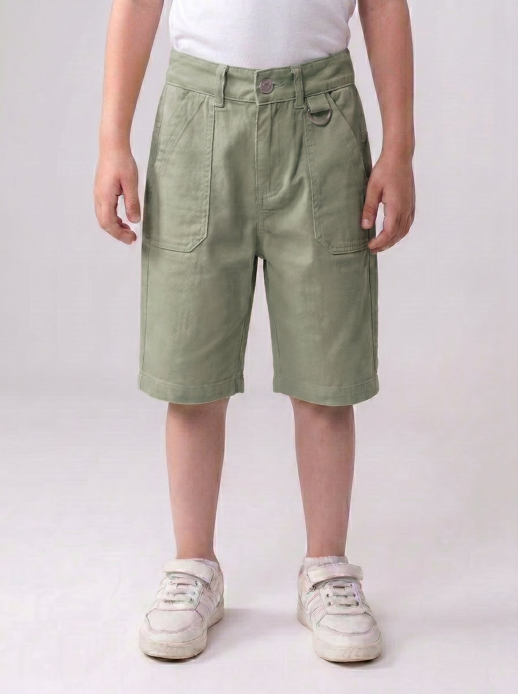 Boys Essential Canvas Utility Shorts