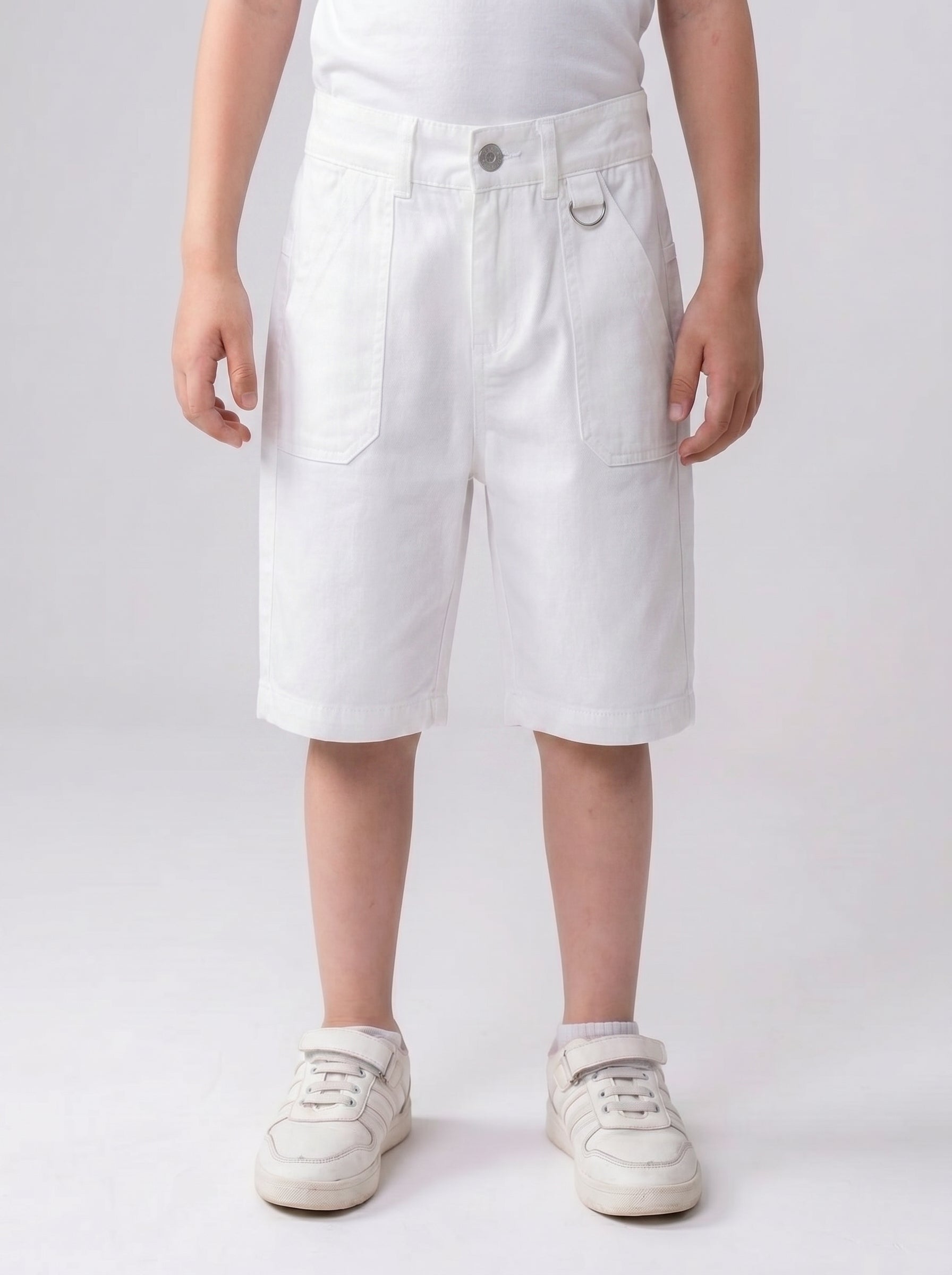 Boys Essential Canvas Utility Shorts
