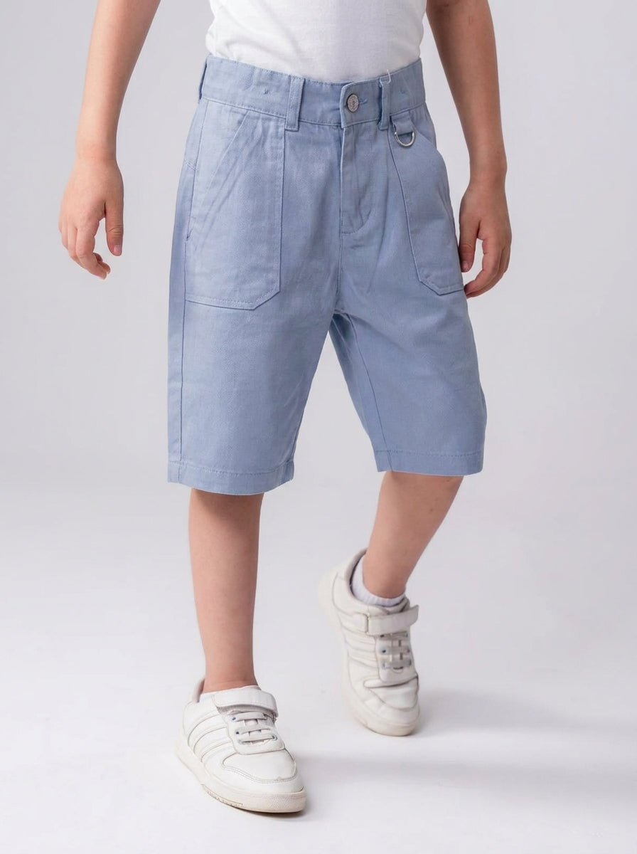 Boys Essential Canvas Utility Shorts