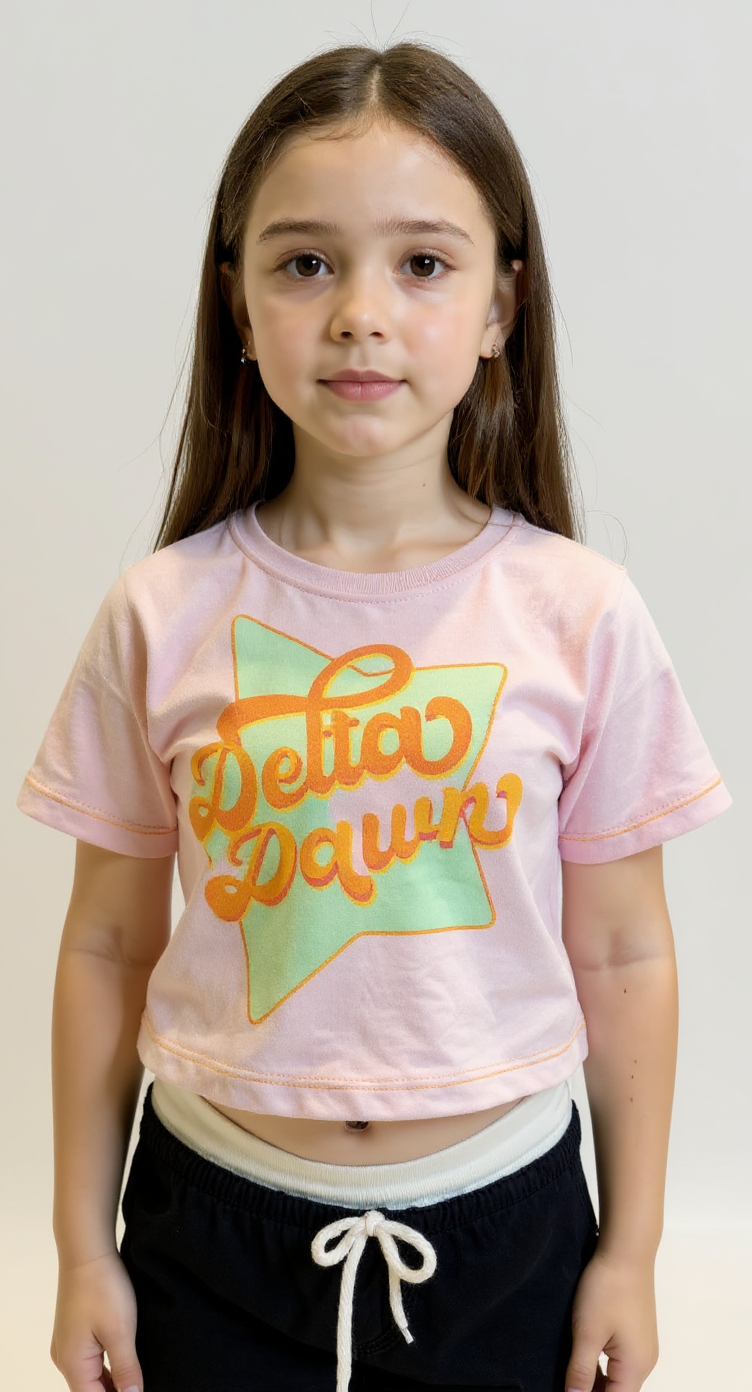 Girls Crop T-Shirt