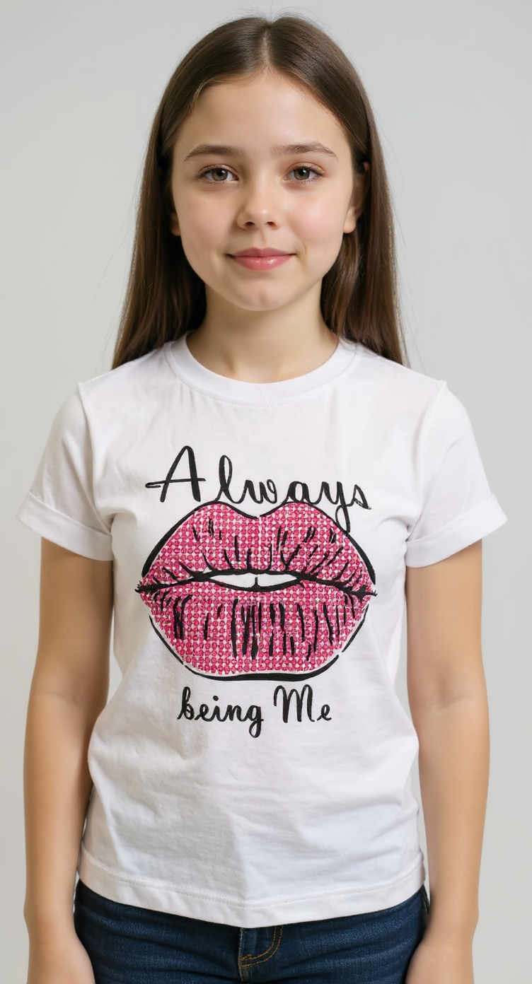 Girls Short Sleeve T-Shirt