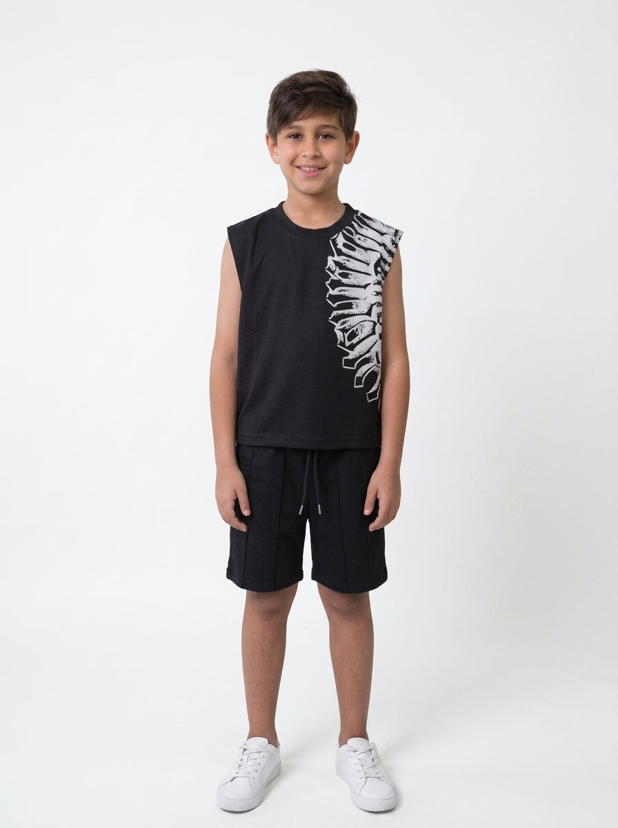 Kids' Tank and Shorts Matching Set