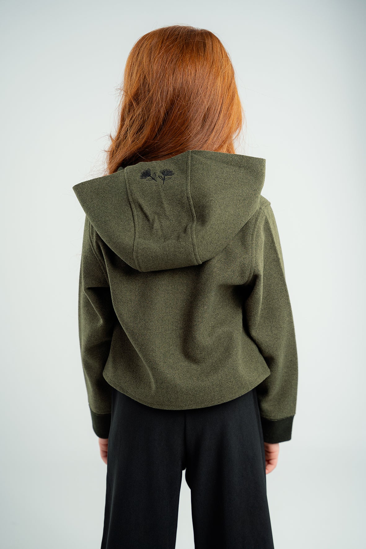 Olive Girls Gogh jacket With Hood