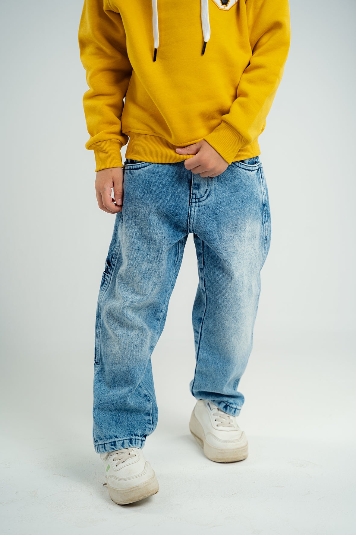 Boys Straight Fit Light Blue Denim Jeans