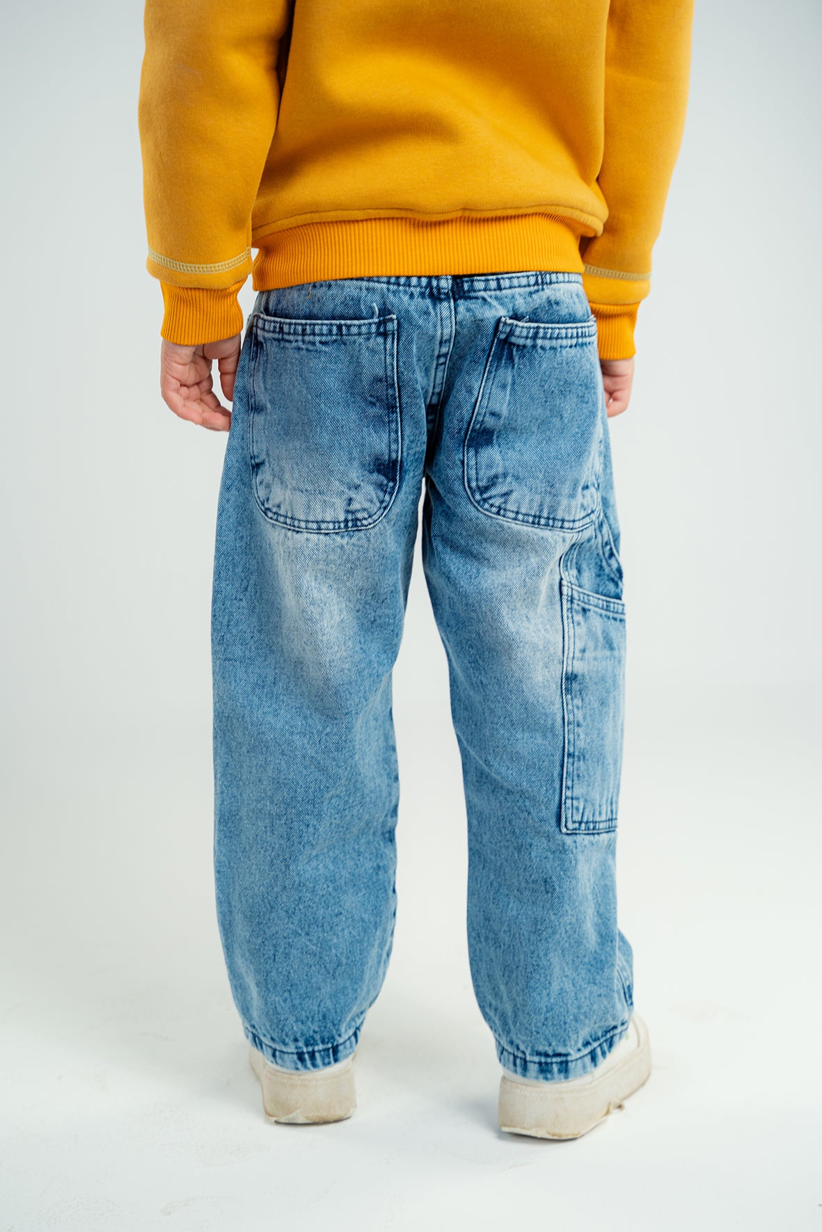 Boys Straight Fit Light Blue Denim Jeans